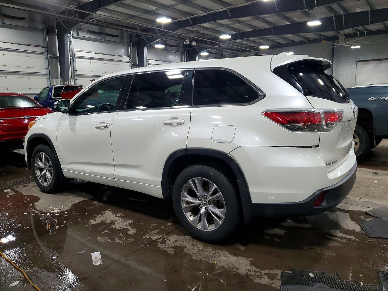 2014 Toyota Highlander Le Plus Белый vin: 5TDBKRFH0ES017518