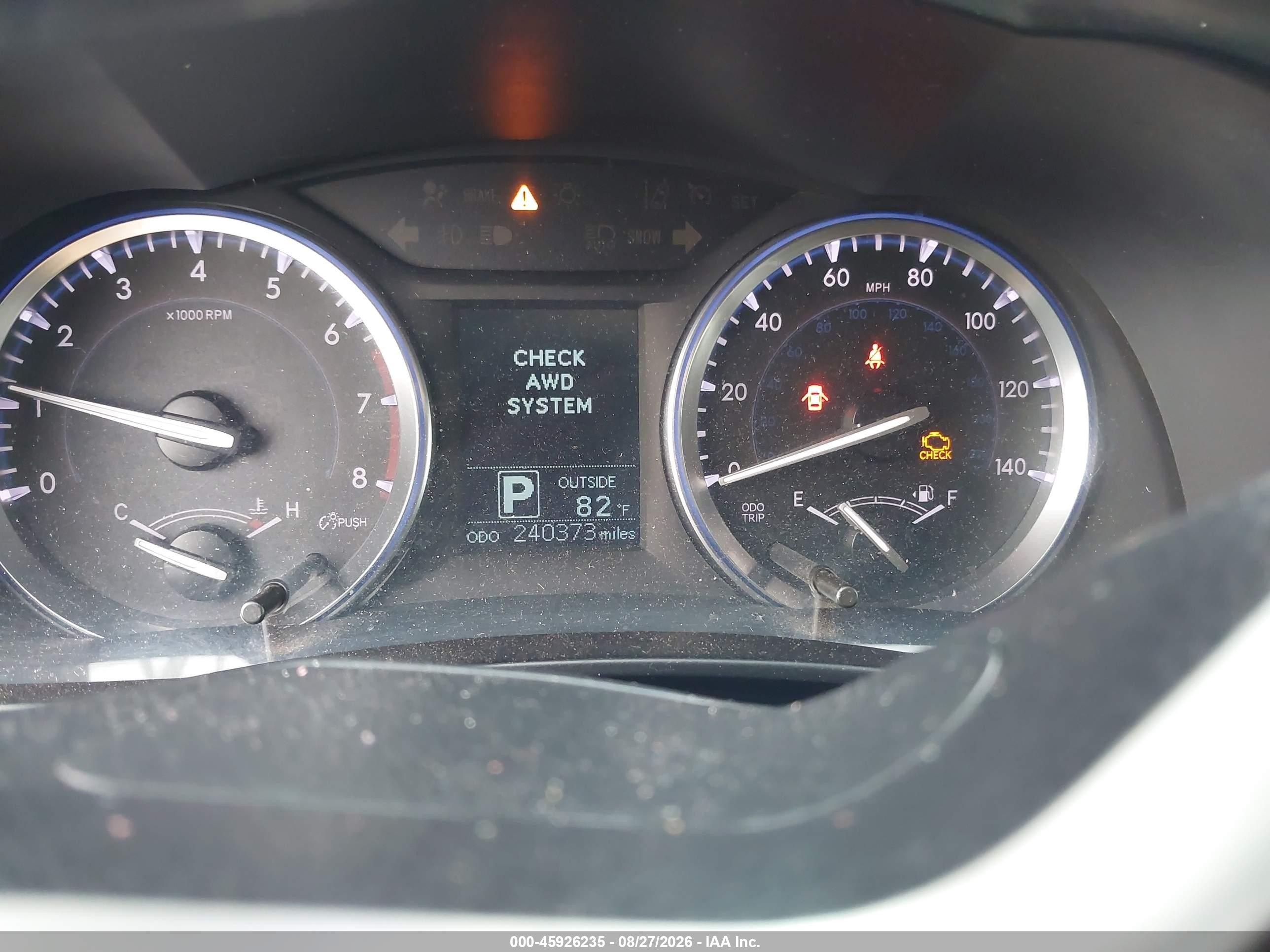 2015 Toyota Highlander Le V6 Черный vin: 5TDBKRFH1FS163363