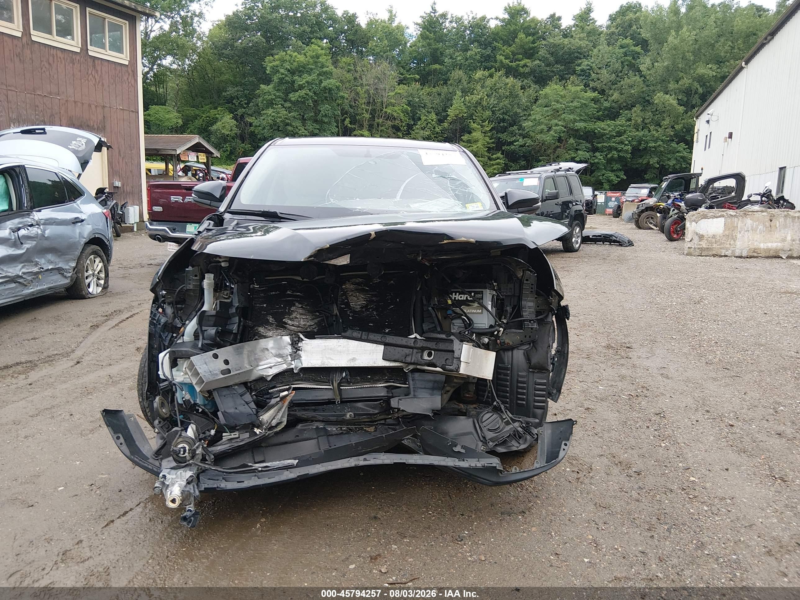 2015 Toyota Highlander Le V6 Черный vin: 5TDBKRFH2FS087135