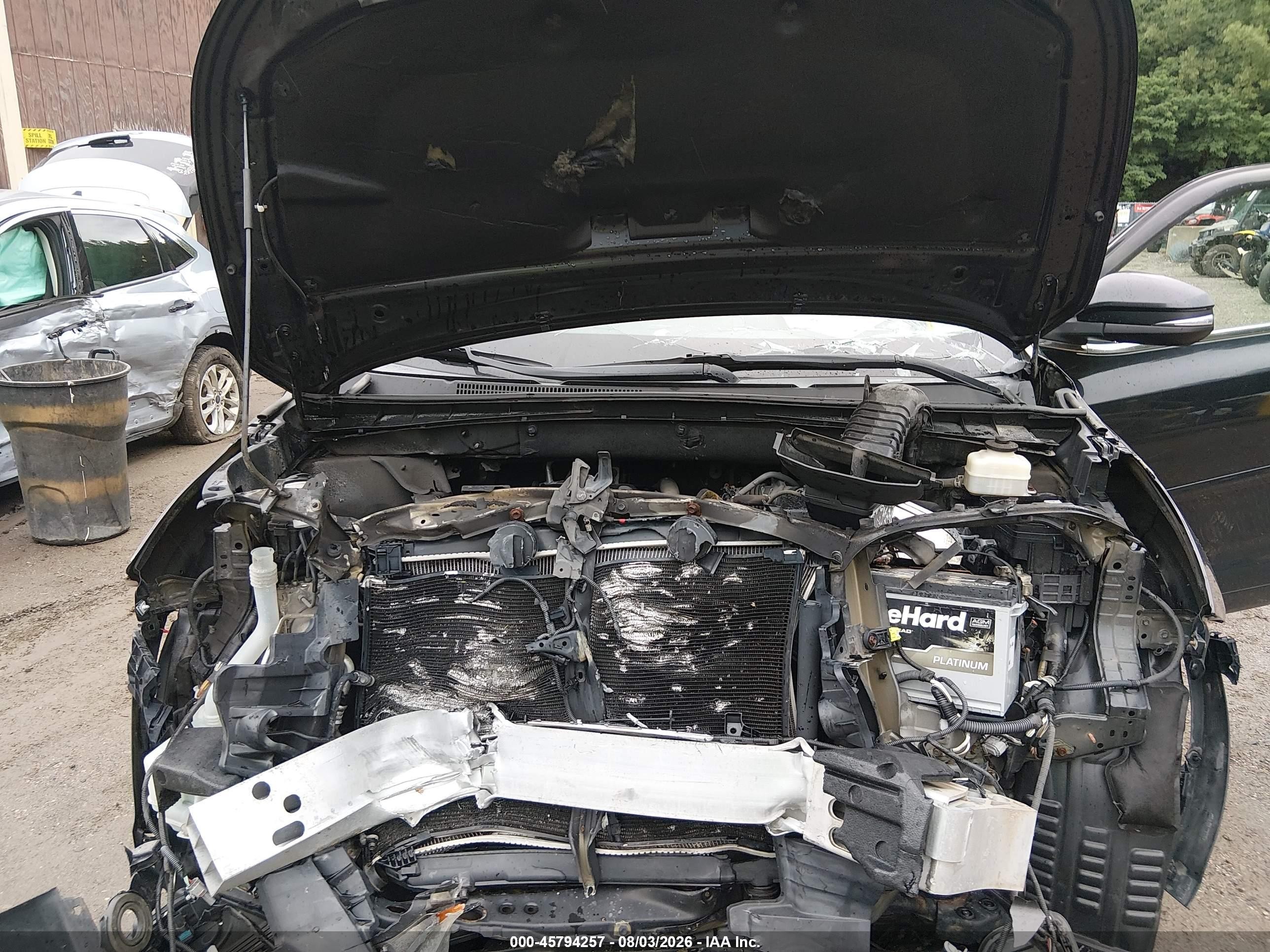 2015 Toyota Highlander Le V6 Черный vin: 5TDBKRFH2FS087135