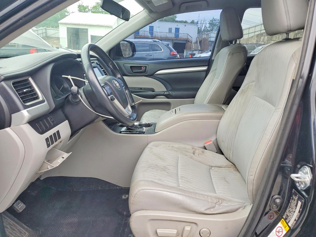 2014 Toyota Highlander Le Plus Black vin: 5TDBKRFH4ES017232