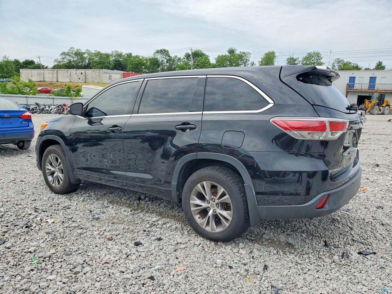 2014 Toyota Highlander Le Plus Black vin: 5TDBKRFH4ES017232