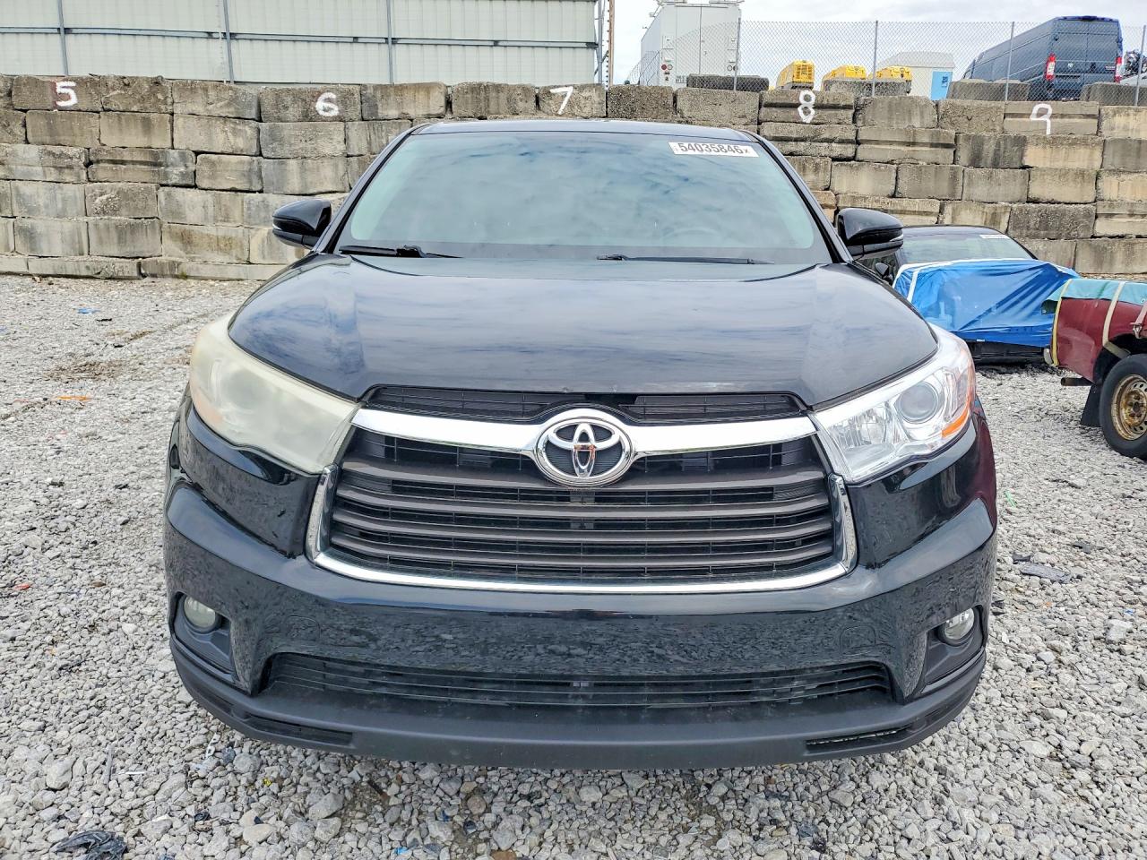 2014 Toyota Highlander Le Plus Black vin: 5TDBKRFH4ES017232