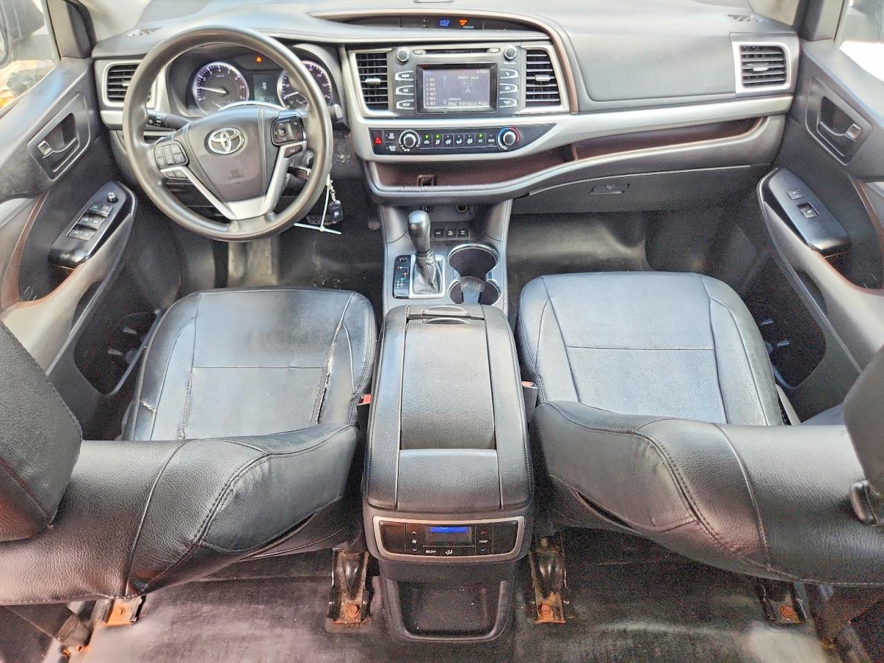 2015 Toyota Highlander Le Black vin: 5TDBKRFH4FS074256