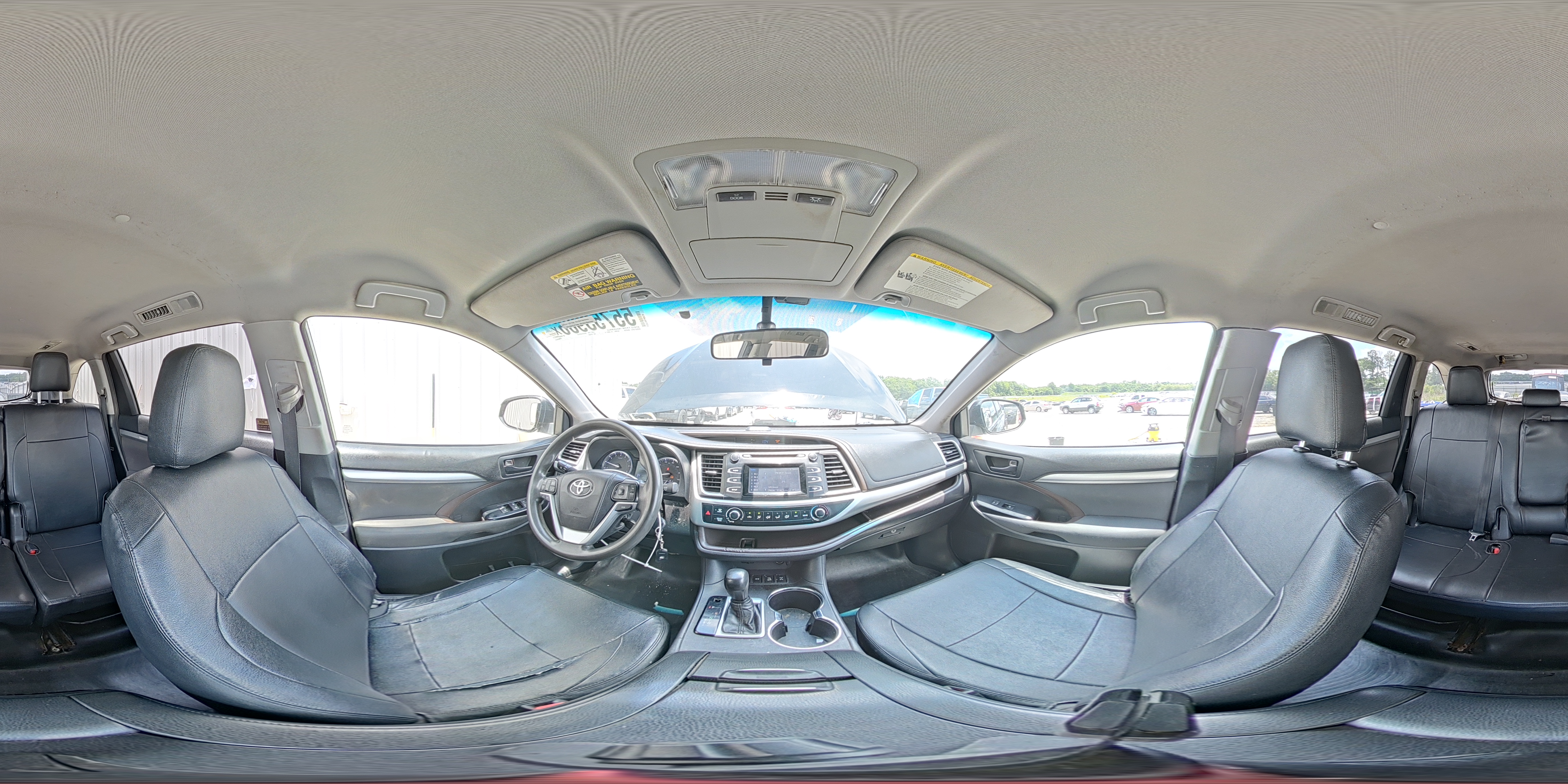 2015 Toyota Highlander Le Black vin: 5TDBKRFH4FS074256