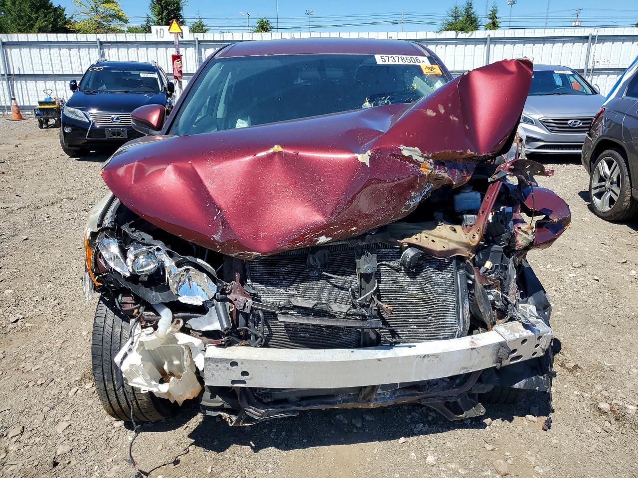 2015 Toyota Highlander Le Plus Maroon vin: 5TDBKRFH4FS172221