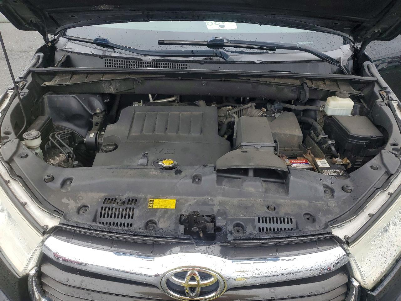 2014 Toyota Highlander Le Plus Black vin: 5TDBKRFH5ES045492