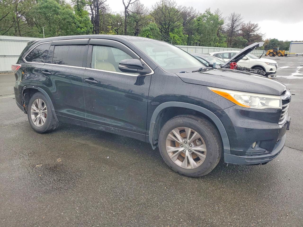 2014 Toyota Highlander Le Plus Black vin: 5TDBKRFH5ES045492