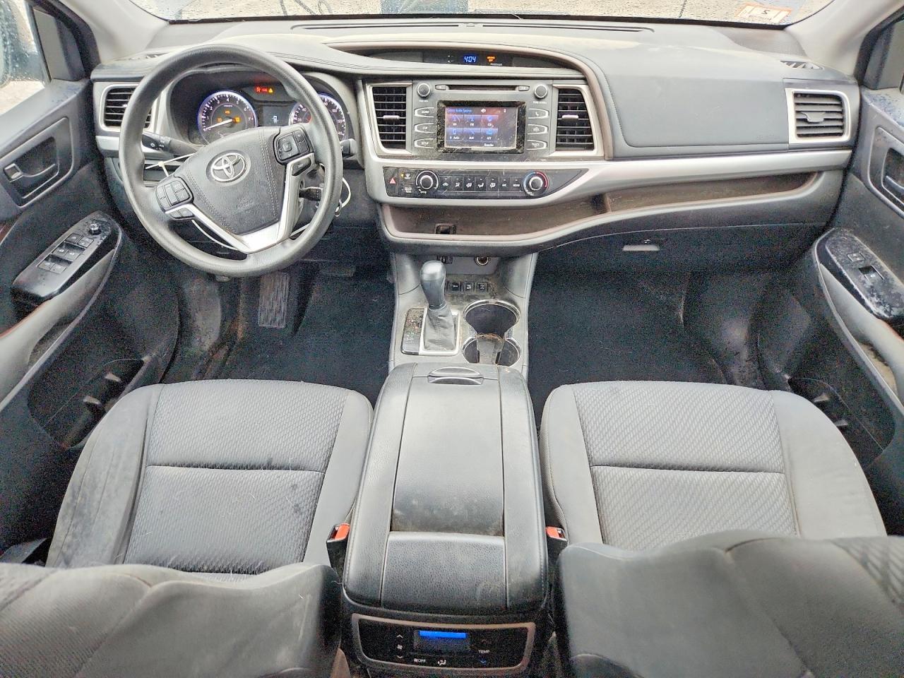 2015 Toyota Highlander Le Серый vin: 5TDBKRFH6FS175346