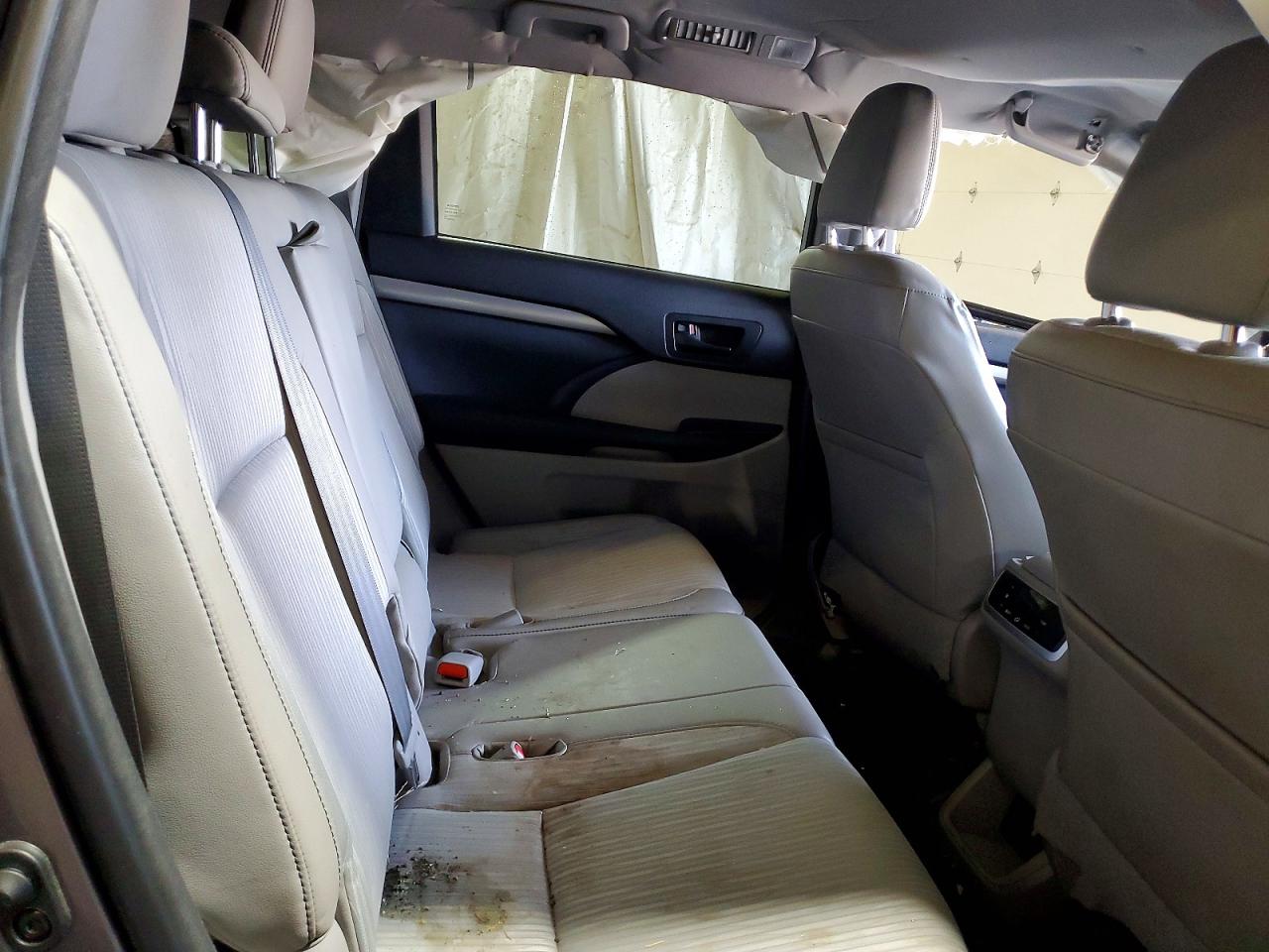 2014 Toyota Highlander Le Plus Gray vin: 5TDBKRFH7ES038902