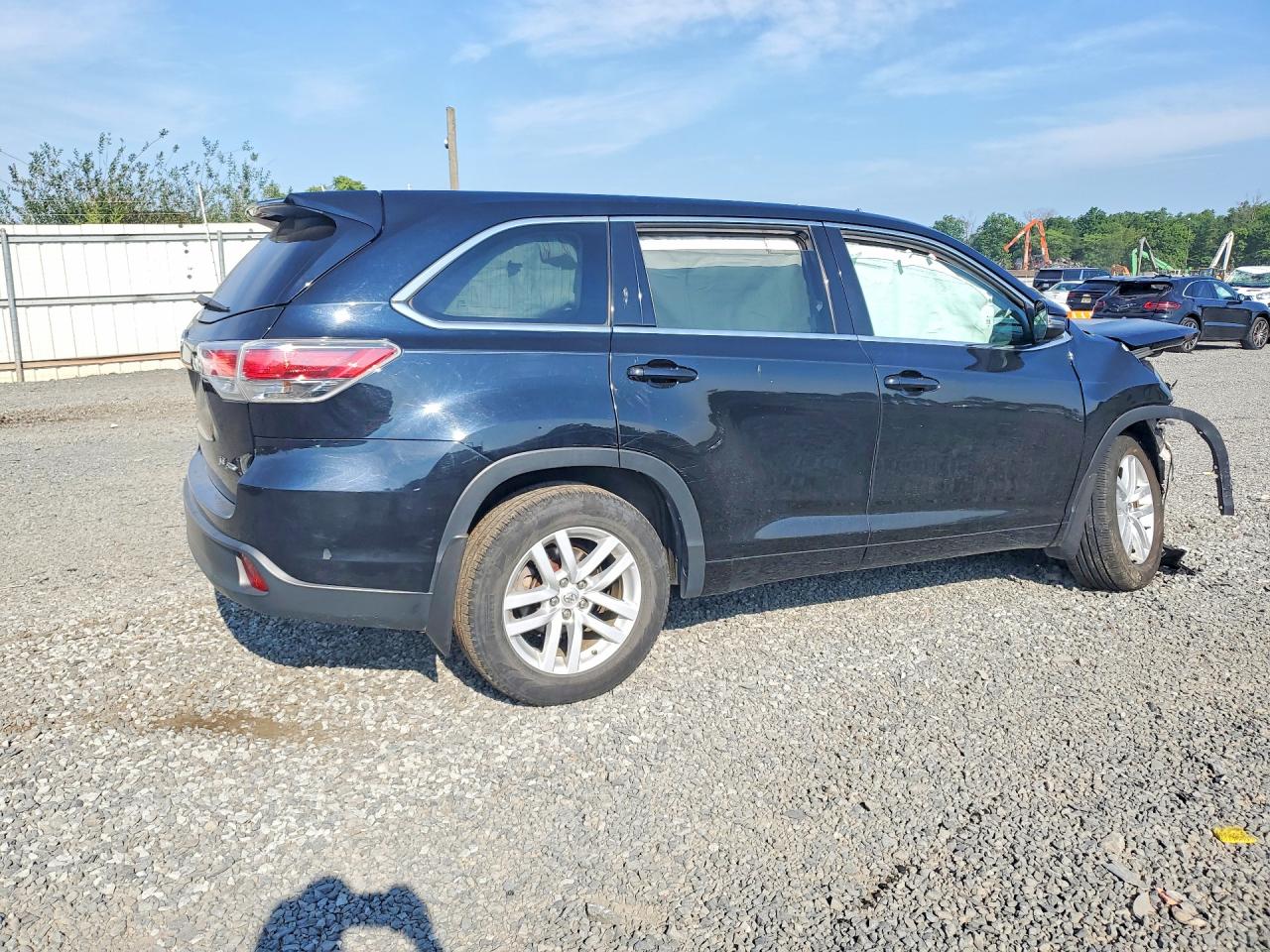 2014 Toyota Highlander Le Black vin: 5TDBKRFH7ES065422
