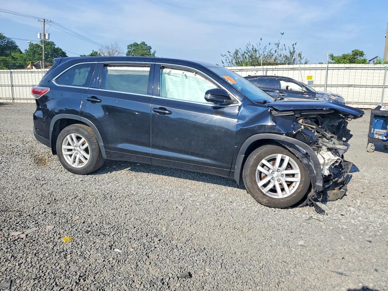 2014 Toyota Highlander Le Black vin: 5TDBKRFH7ES065422