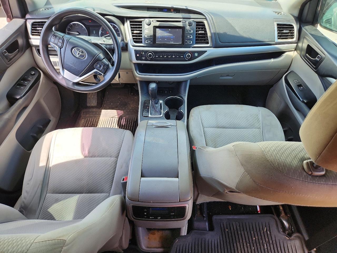 2014 Toyota Highlander Le Белый vin: 5TDBKRFH9ES016318