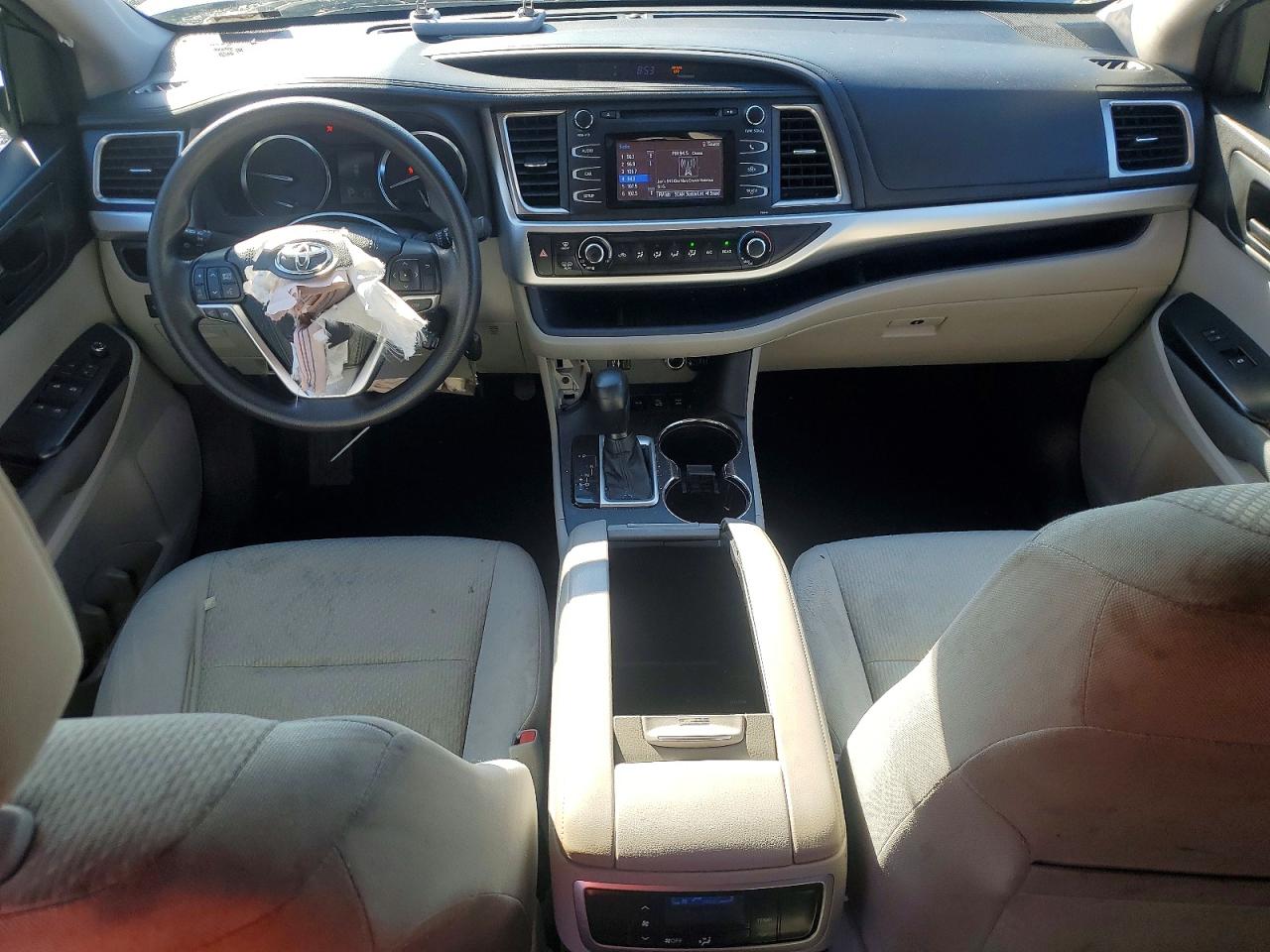 2015 Toyota Highlander Le Blue vin: 5TDBKRFH9FS147718