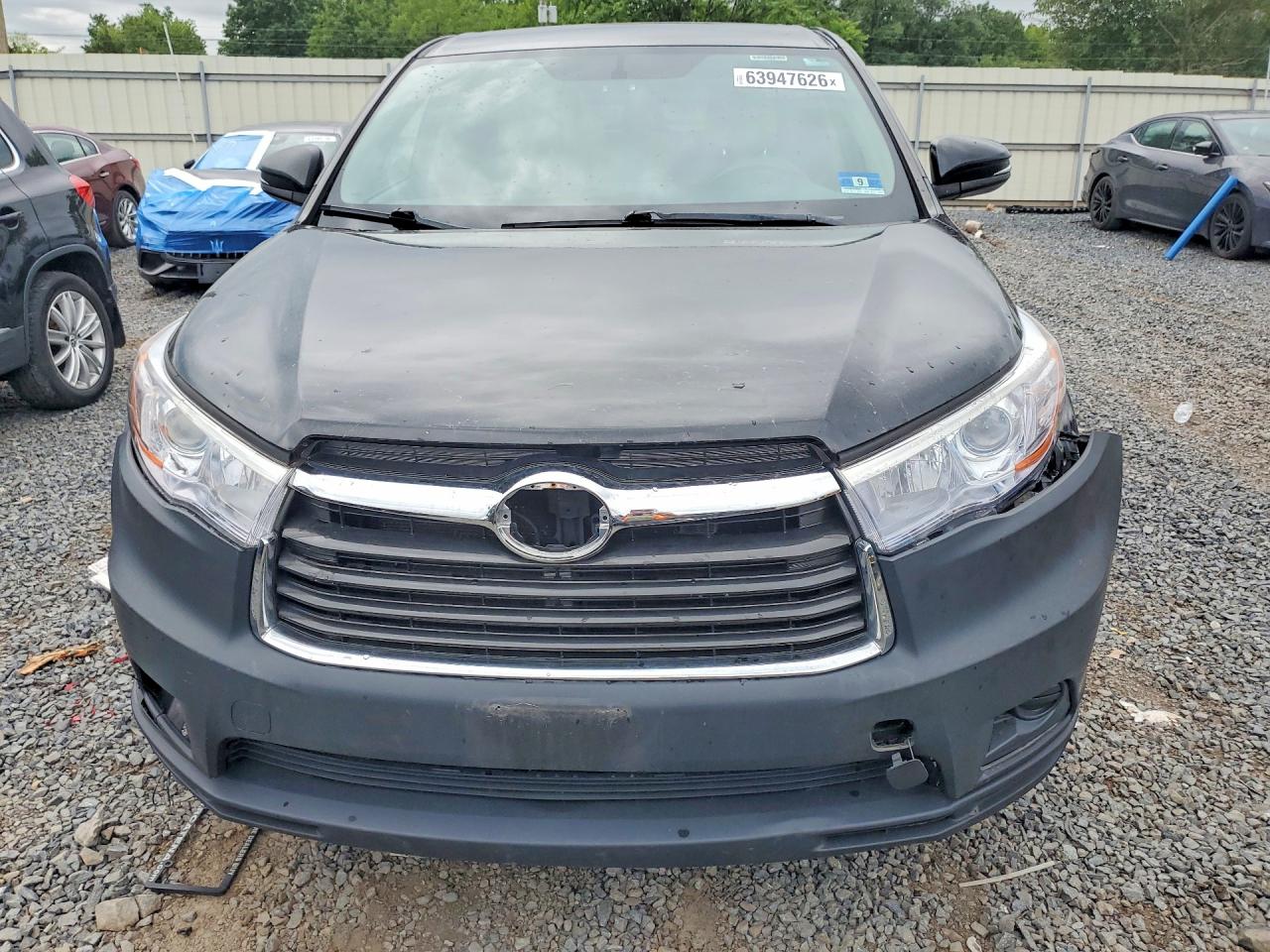 2015 Toyota Highlander Le Black vin: 5TDBKRFH9FS191721