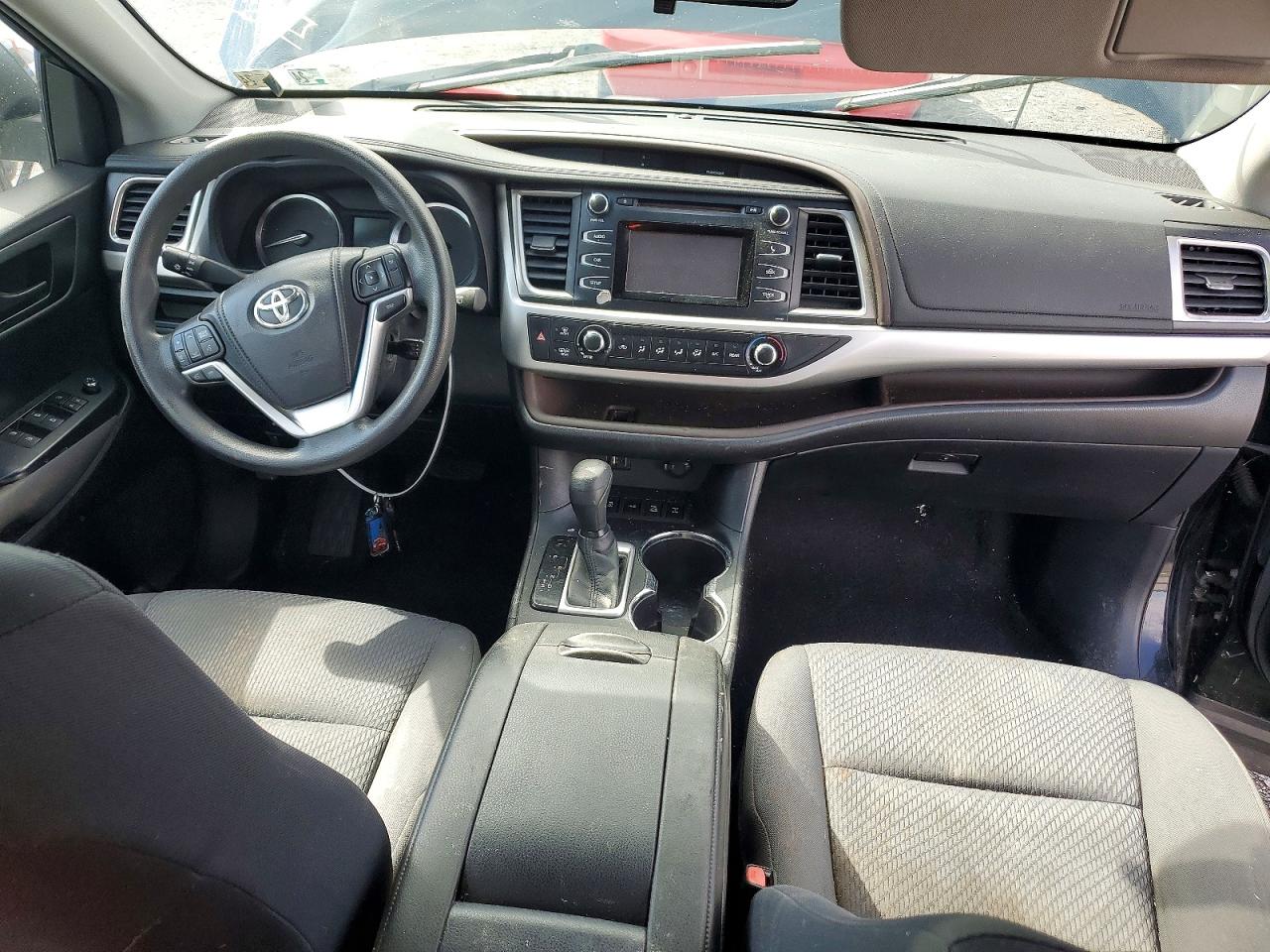 2014 Toyota Highlander Le Черный vin: 5TDBKRFHXES023732