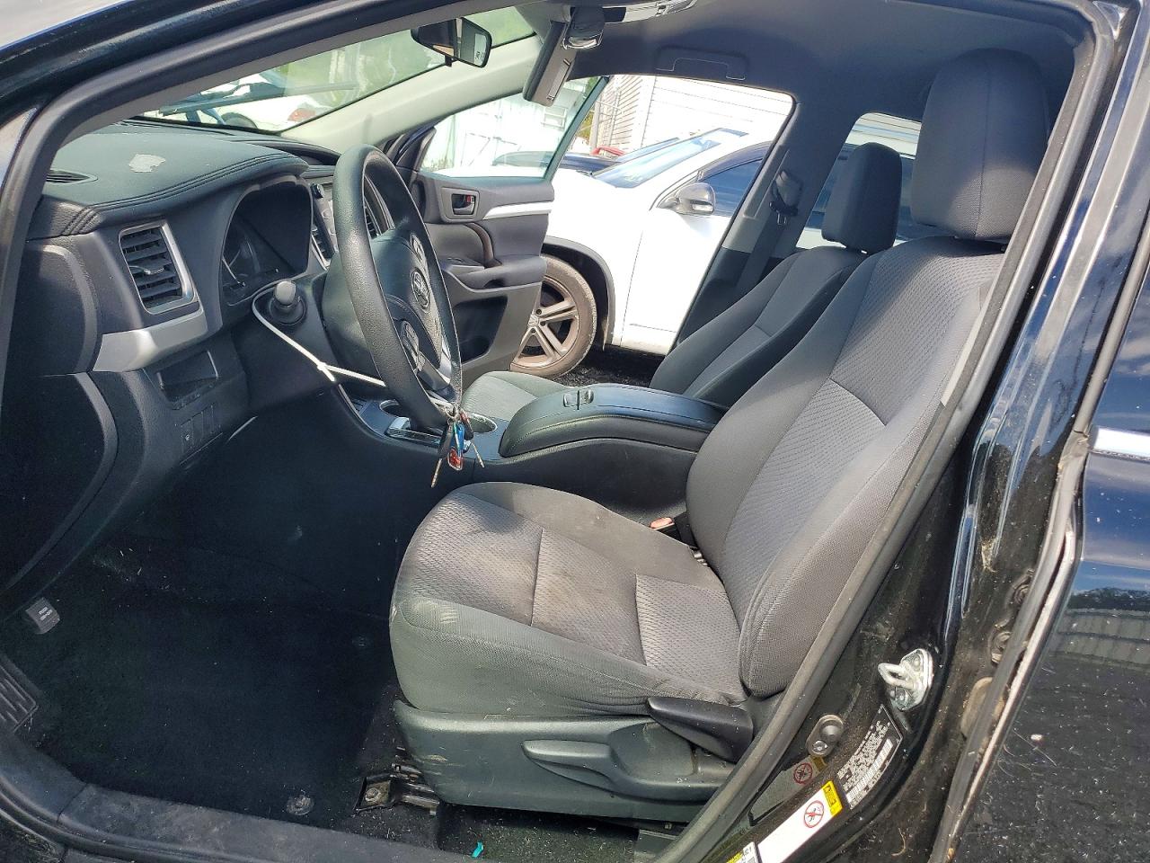 2014 Toyota Highlander Le Черный vin: 5TDBKRFHXES023732