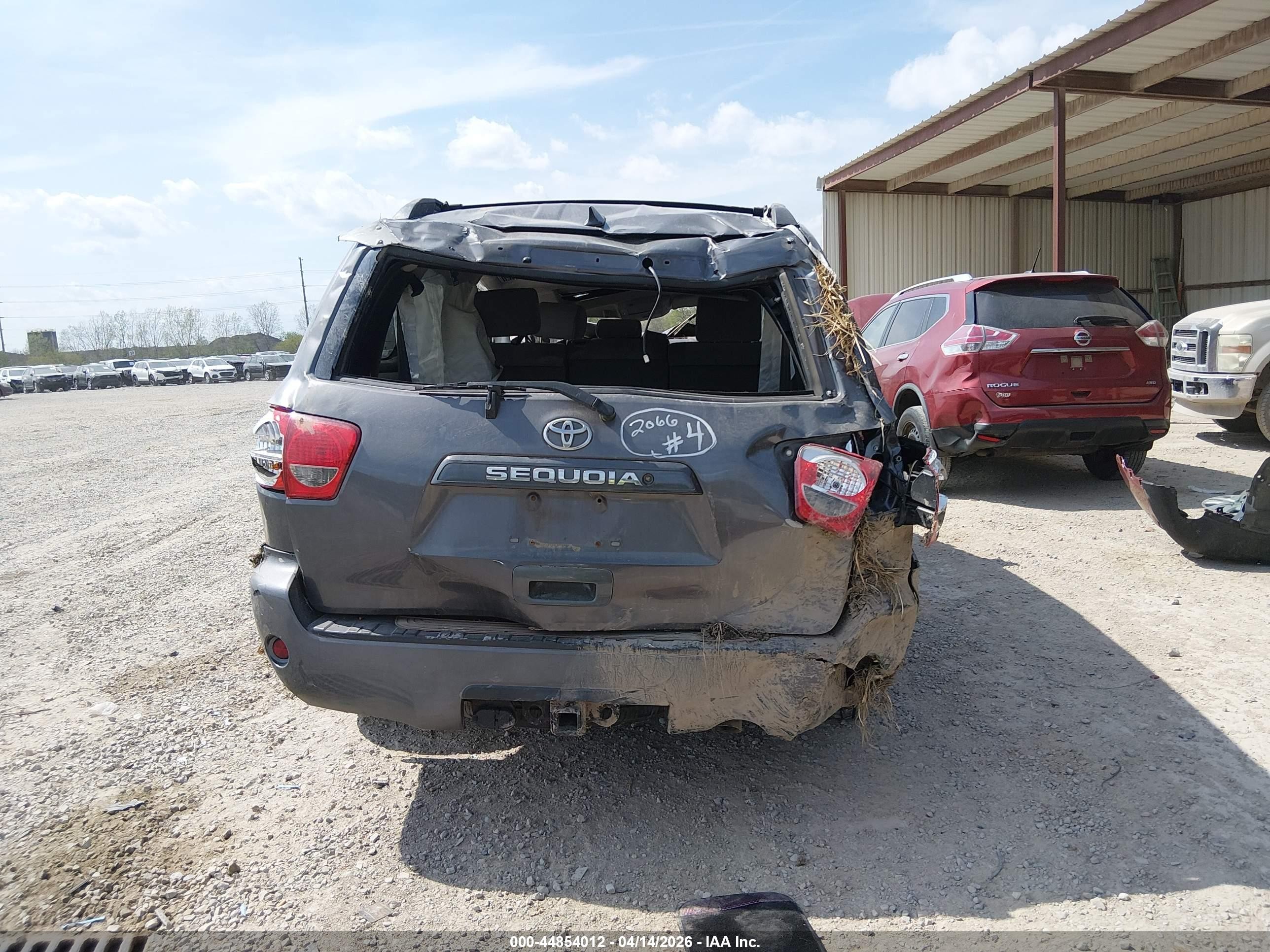 2012 Toyota Sequoia Sr5 4.6l V8 Black vin: 5TDBM5G12CS002066