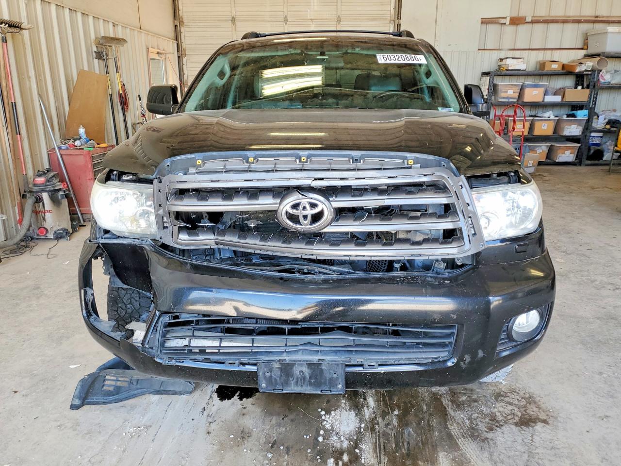 2012 Toyota Sequoia Sr5 Black vin: 5TDBM5G18CS001830