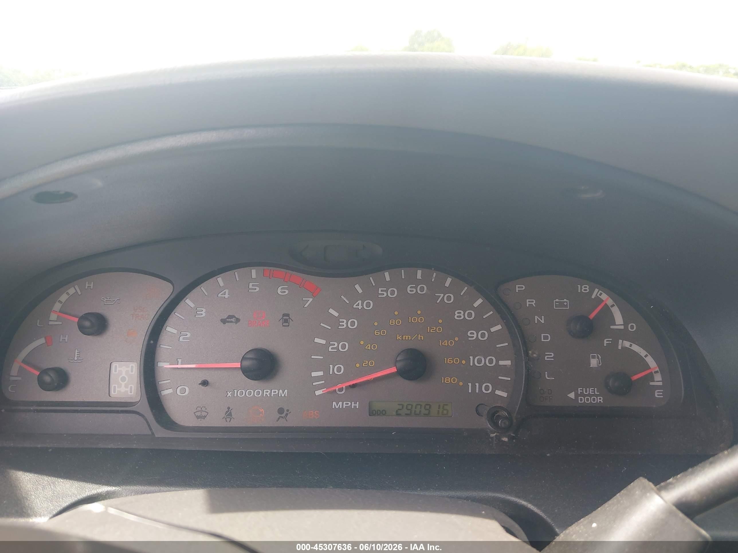 2002 Toyota Sequoia Sr5 V8 Gray vin: 5TDBT44A02S085139