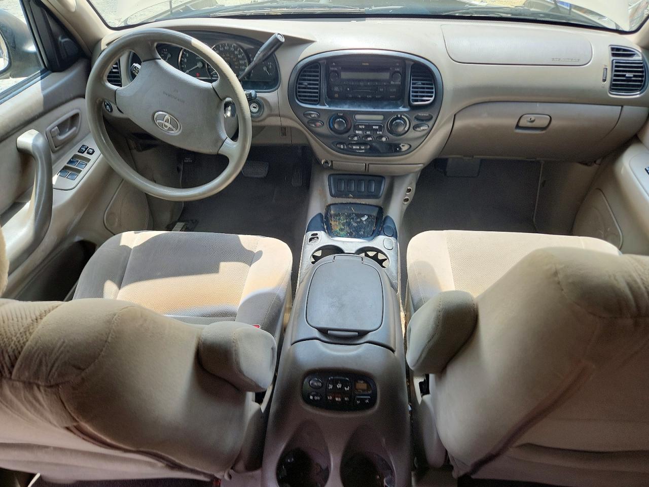 2006 Toyota Sequoia Sr5 Beige vin: 5TDBT44A06S266523