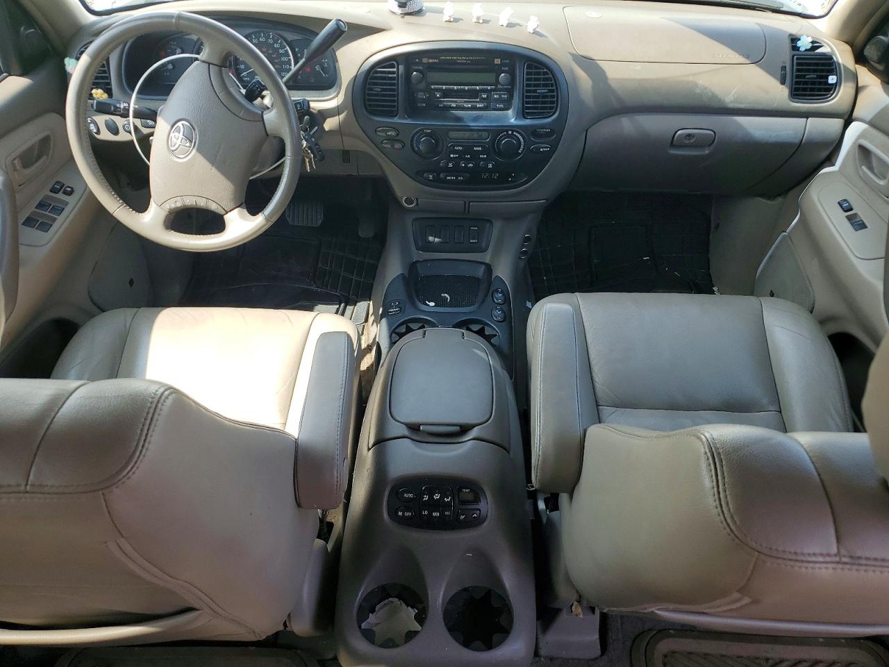 2007 Toyota Sequoia Sr5 White vin: 5TDBT44A07S289706