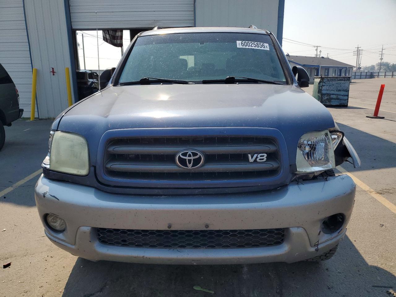 2002 Toyota Sequoia Sr5 Blue vin: 5TDBT44A12S093623