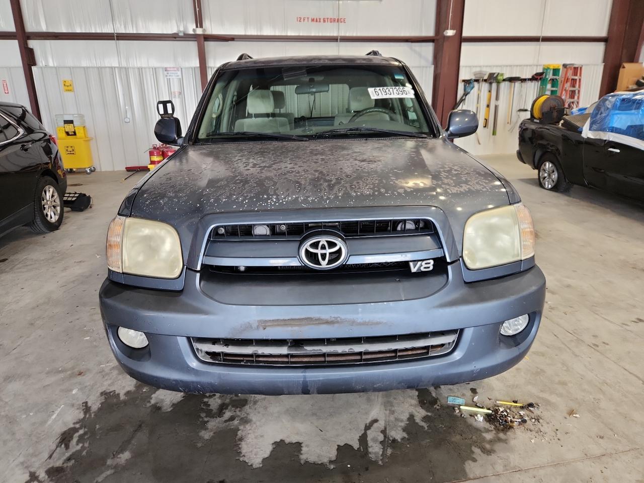 2007 Toyota Sequoia Sr5 Blue vin: 5TDBT44A17S287494