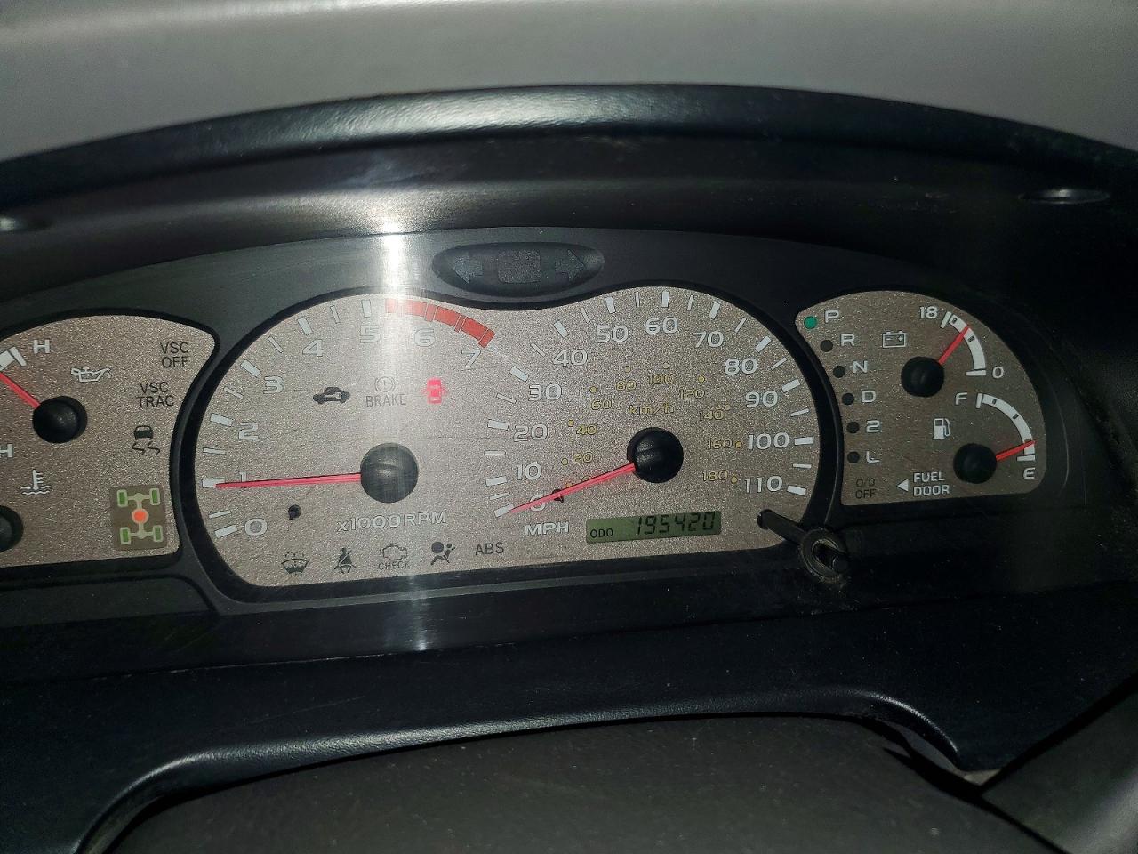 2003 Toyota Sequoia Sr5 Серый vin: 5TDBT44A23S174308