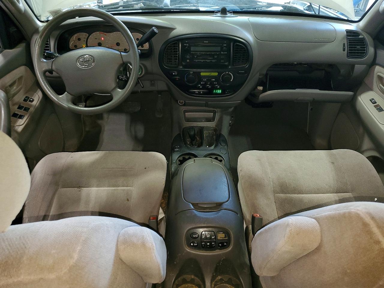 2003 Toyota Sequoia Sr5 Серый vin: 5TDBT44A23S174308