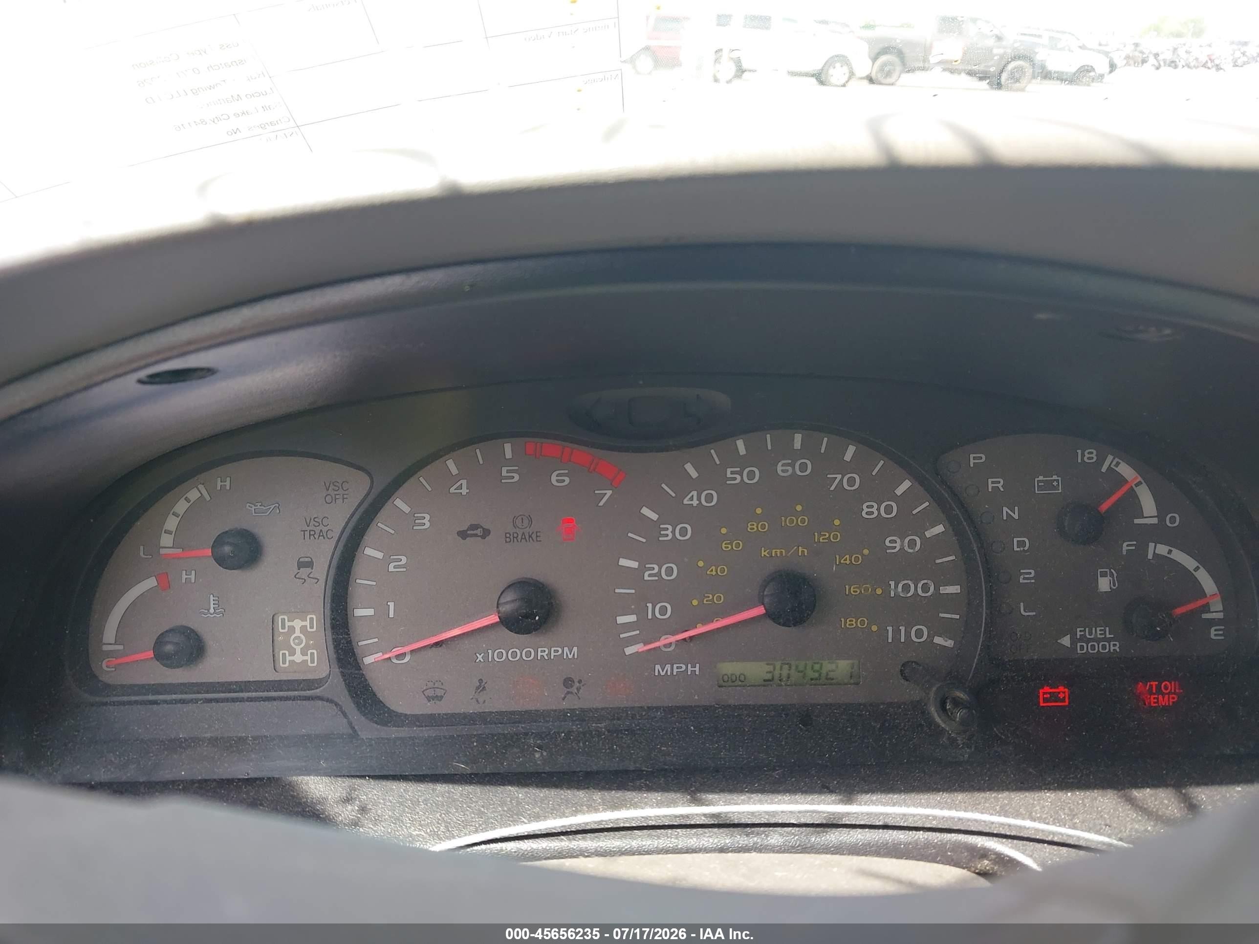 2003 Toyota Sequoia Sr5 V8 Blue vin: 5TDBT44A23S200406
