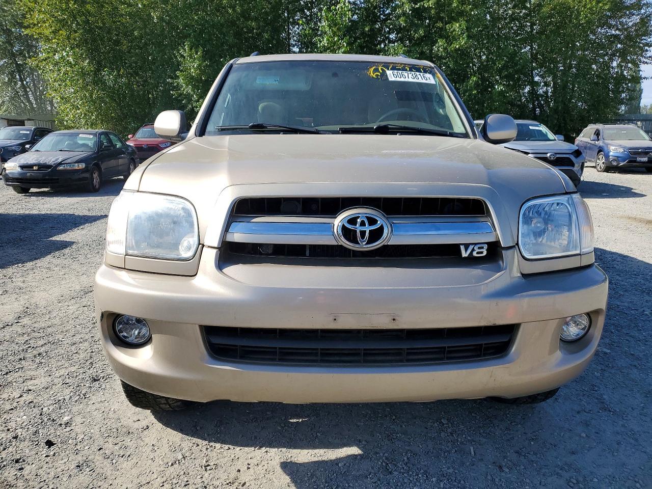 2006 Toyota Sequoia Sr5 Gold vin: 5TDBT44A26S264546