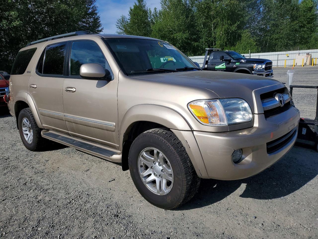 2006 Toyota Sequoia Sr5 Gold vin: 5TDBT44A26S264546