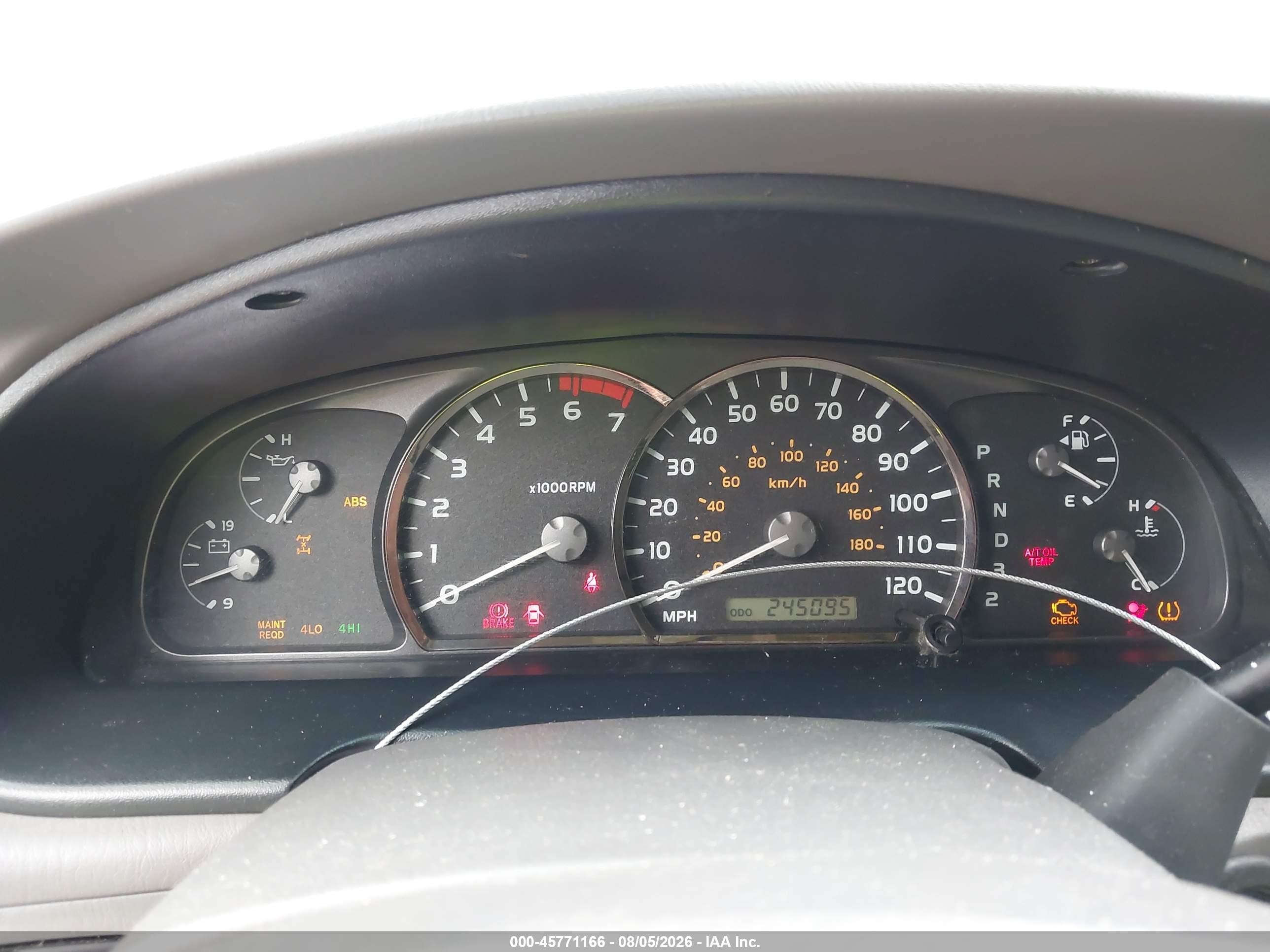 2006 Toyota Sequoia Sr5 V8 Gray vin: 5TDBT44A36S265382