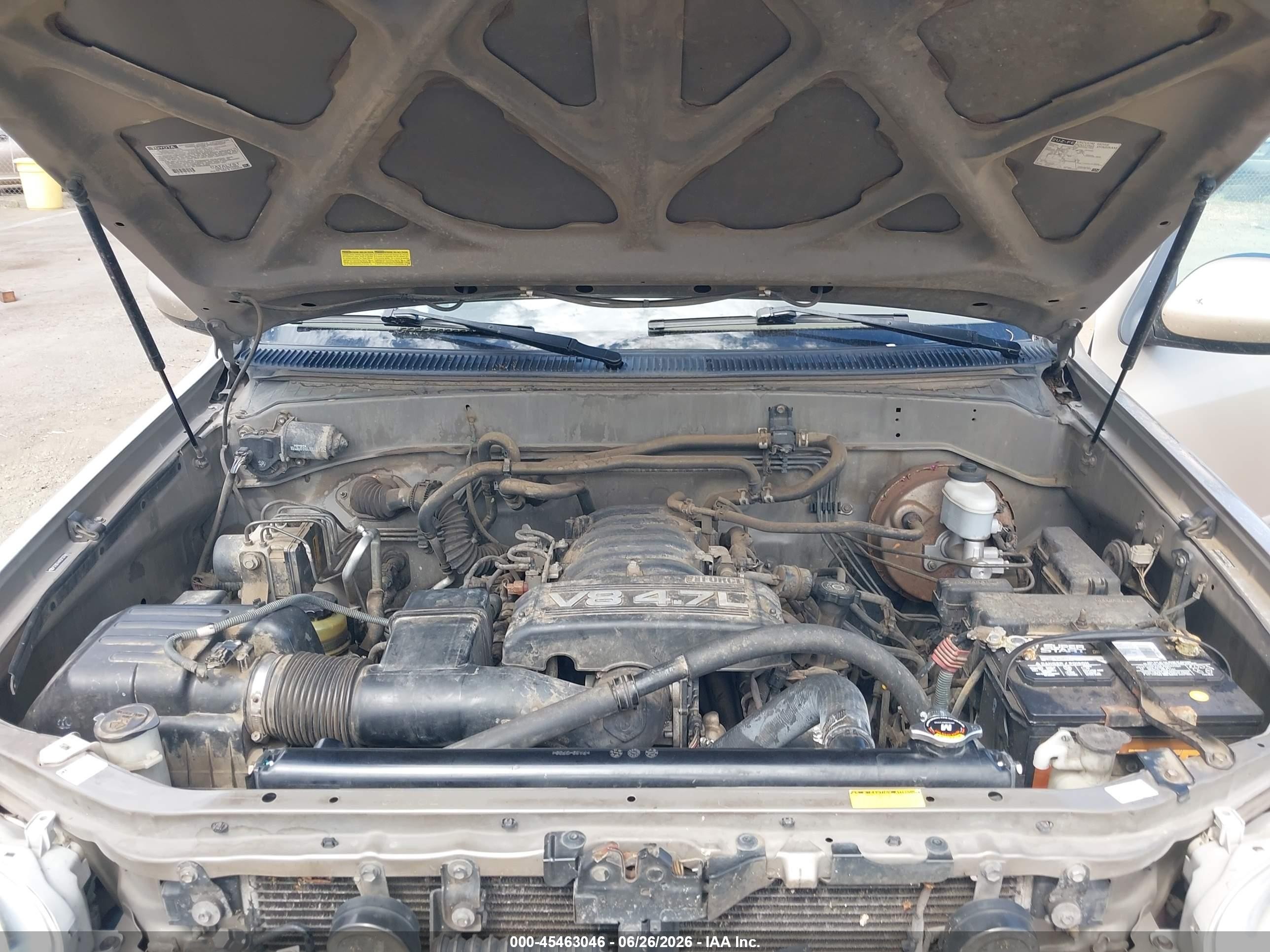 2007 Toyota Sequoia Sr5 Gold vin: 5TDBT44A37S278862