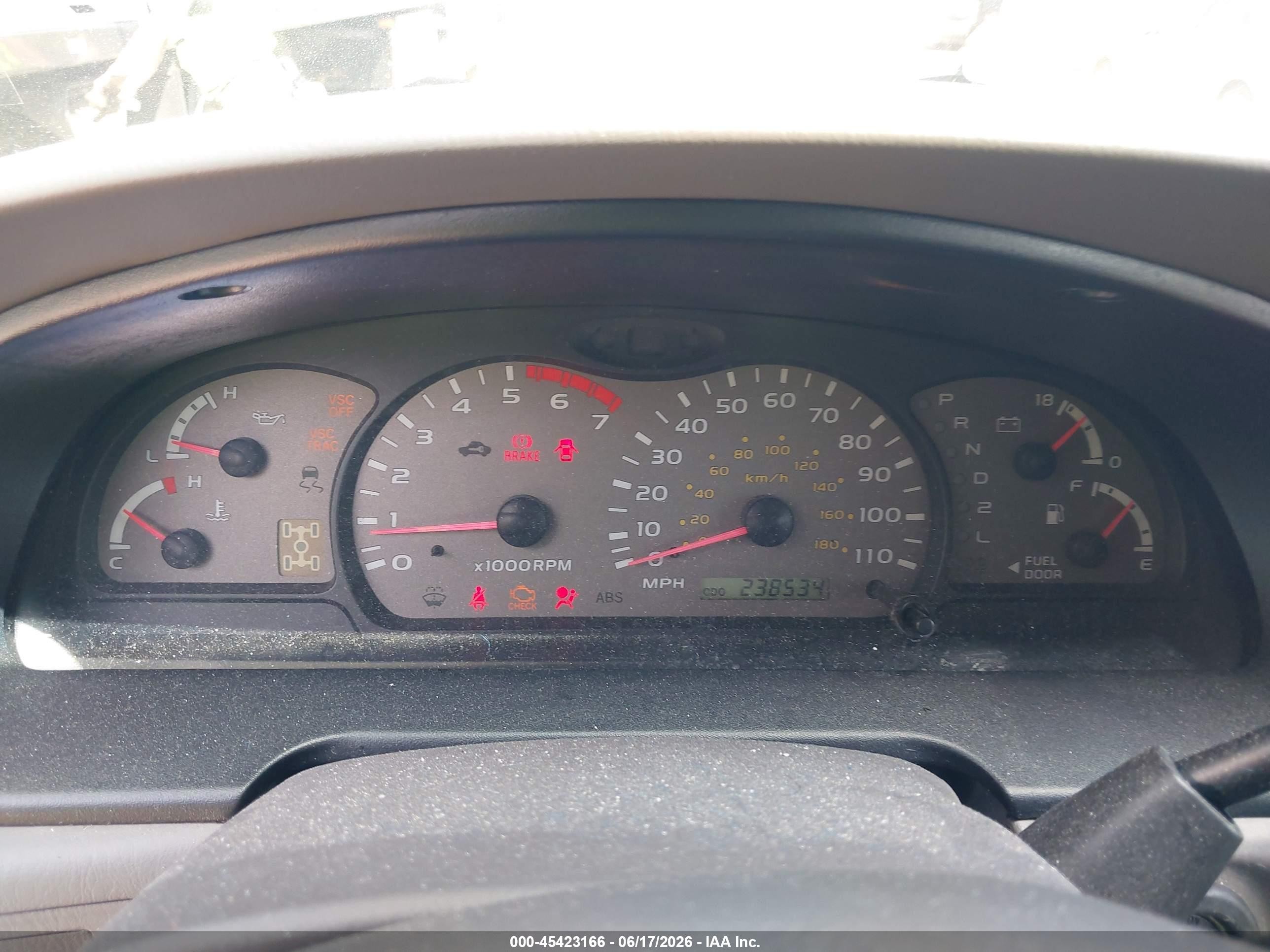 2002 Toyota Sequoia Sr5 V8 Blue vin: 5TDBT44A42S125674