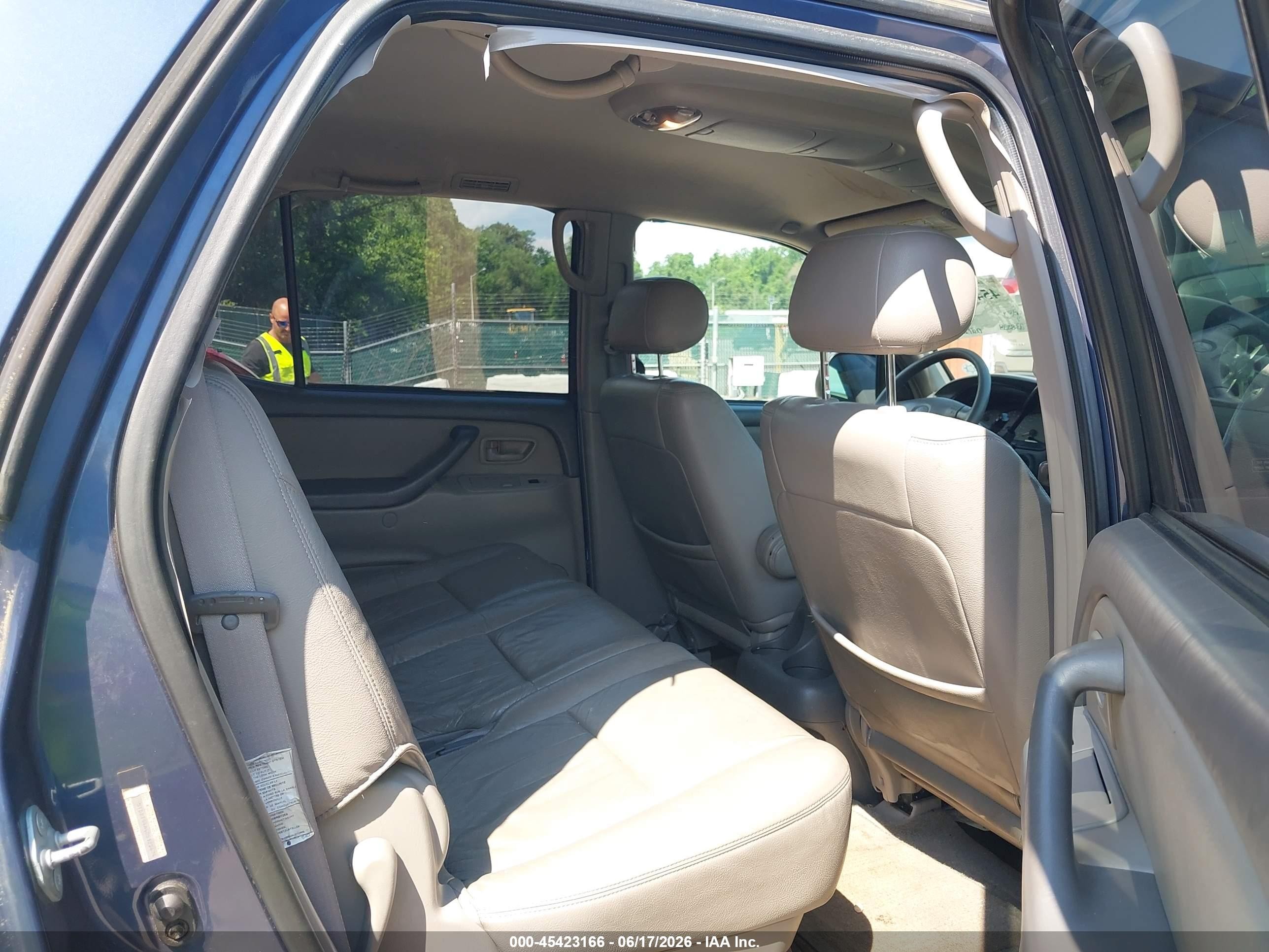 2002 Toyota Sequoia Sr5 V8 Blue vin: 5TDBT44A42S125674