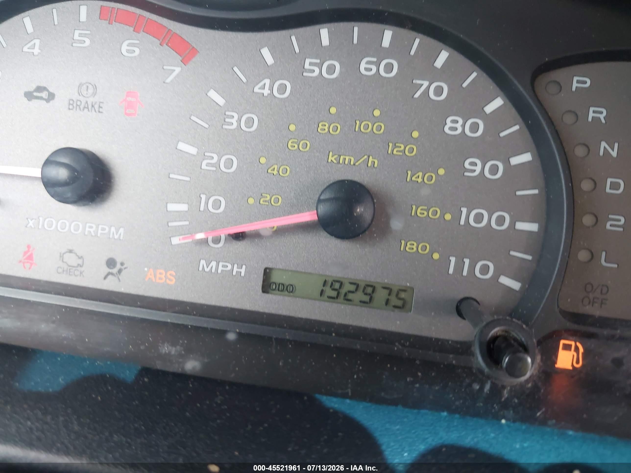 2004 Toyota Sequoia Sr5 V8 Серый vin: 5TDBT44A44S210890