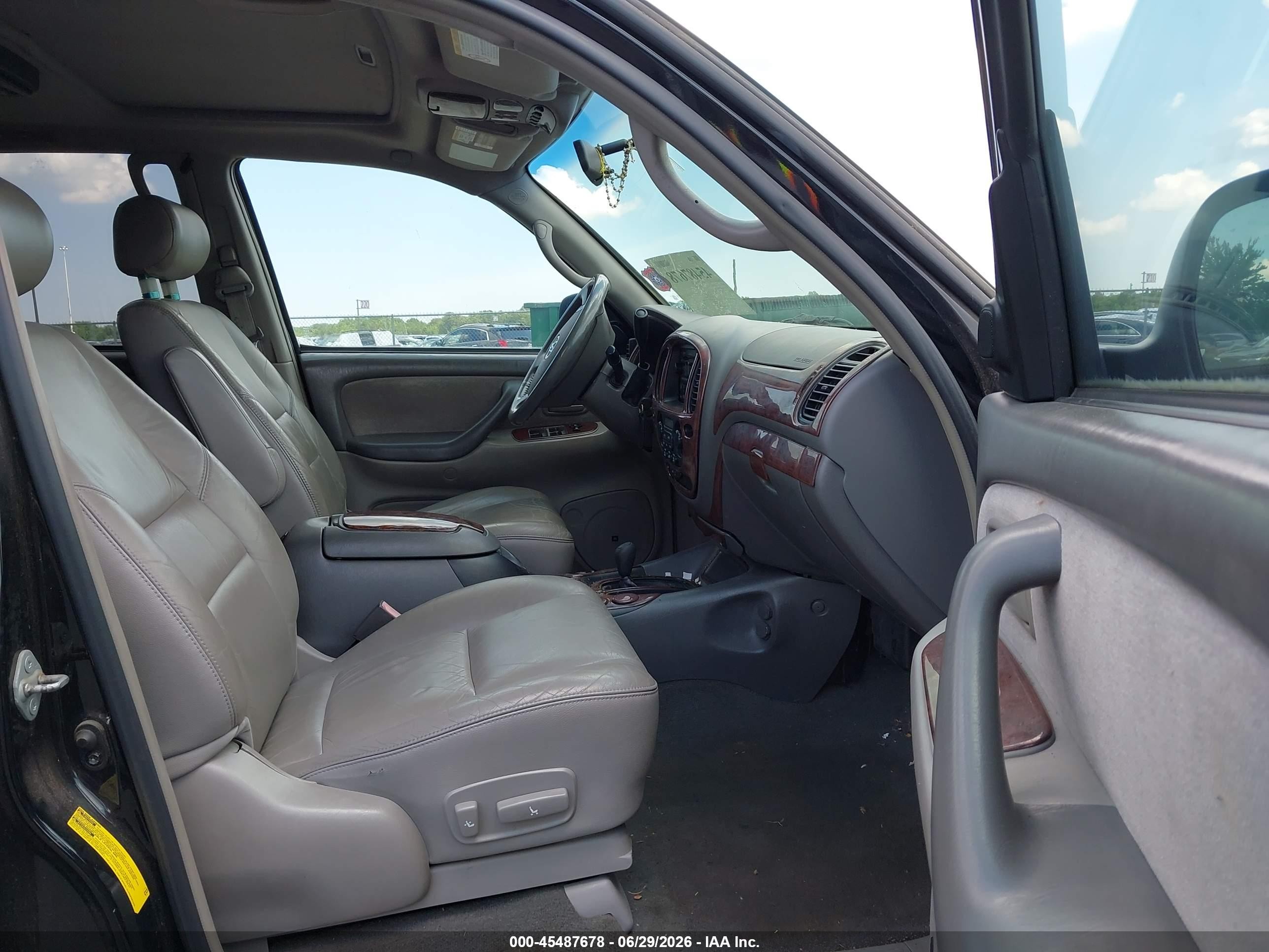 2004 Toyota Sequoia Sr5 V8 Черный vin: 5TDBT44A44S233277