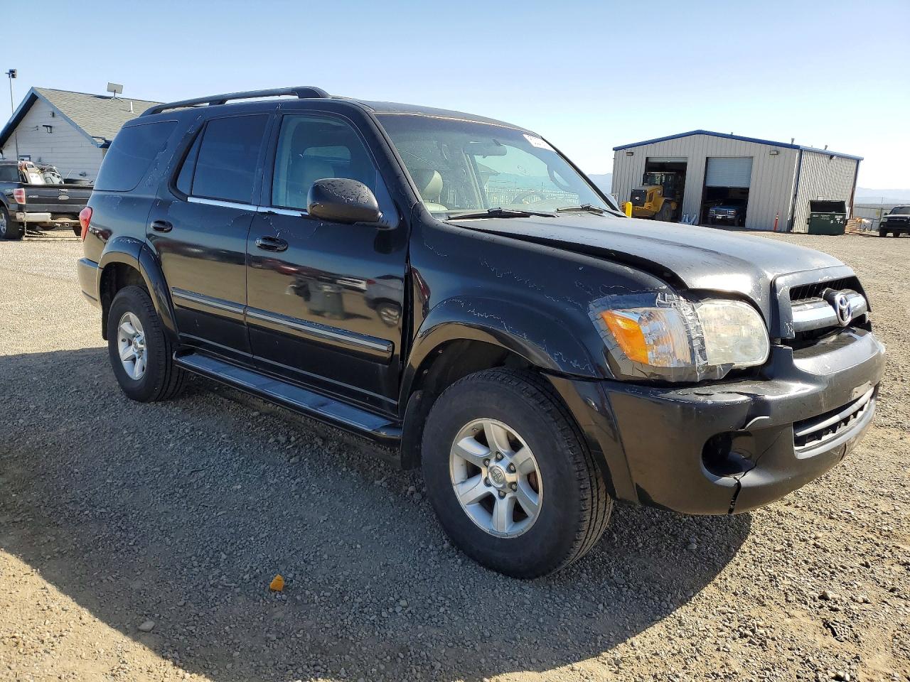 2006 Toyota Sequoia Sr5 Black vin: 5TDBT44A46S266198