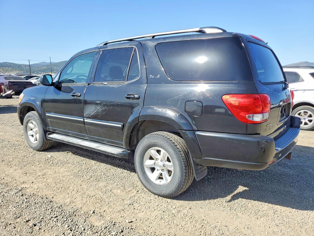 2006 Toyota Sequoia Sr5 Black vin: 5TDBT44A46S266198