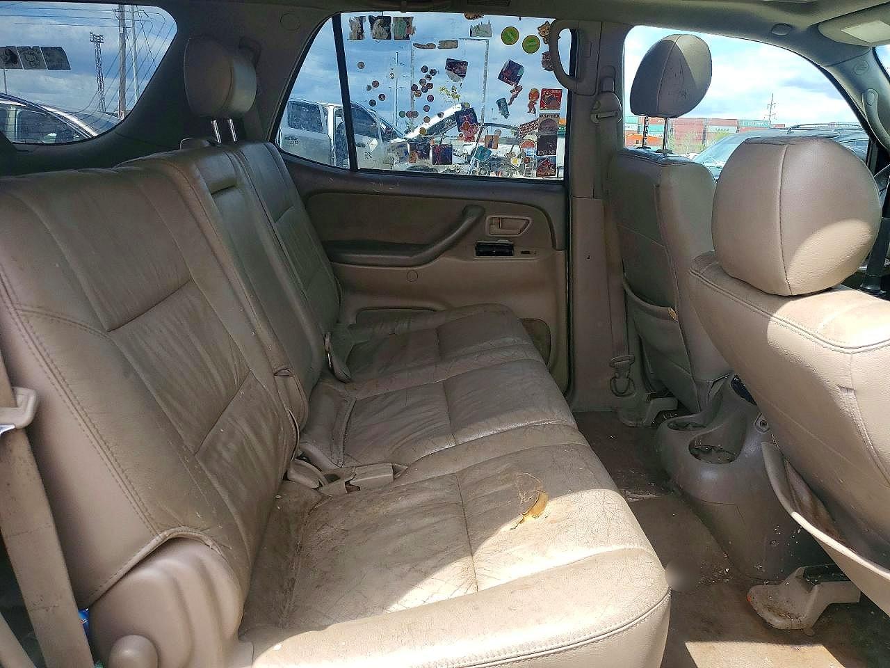 2007 Toyota Sequoia Sr5 Black vin: 5TDBT44A47S279163