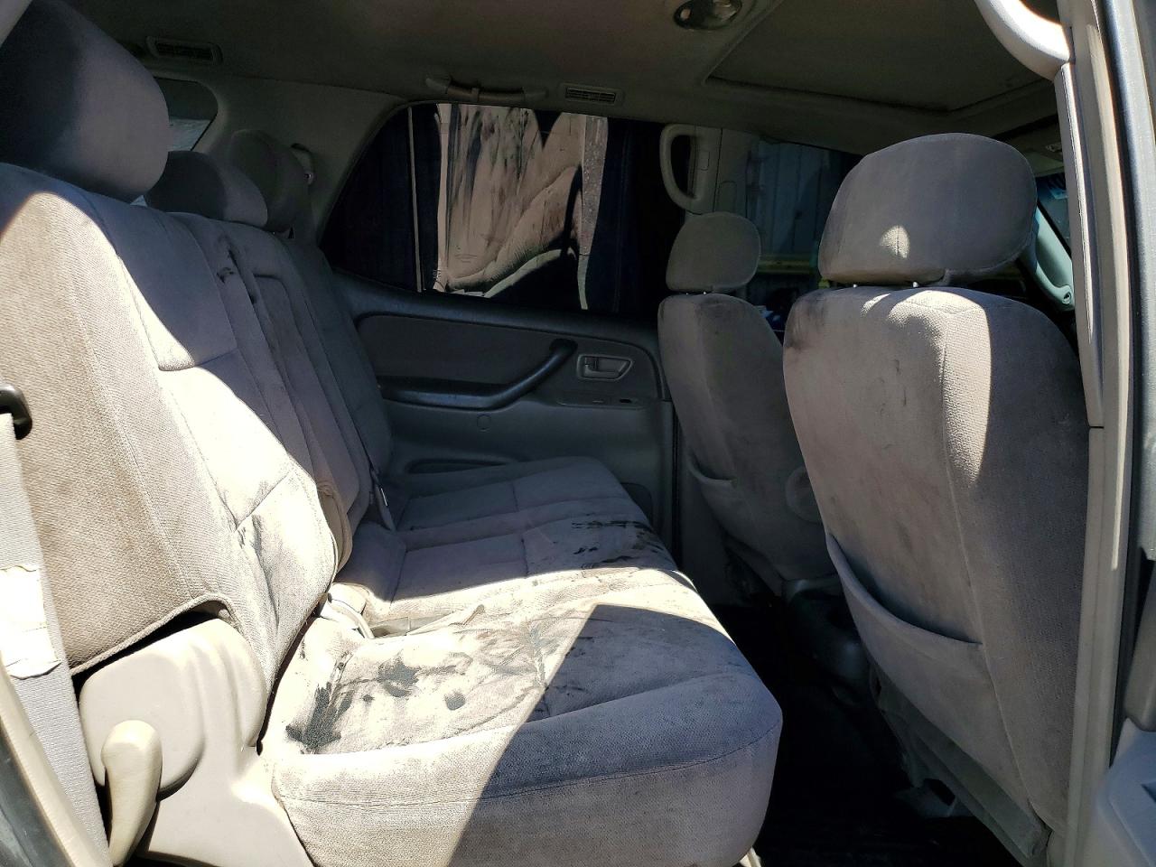 2003 Toyota Sequoia Sr5 Gray vin: 5TDBT44A53S199526