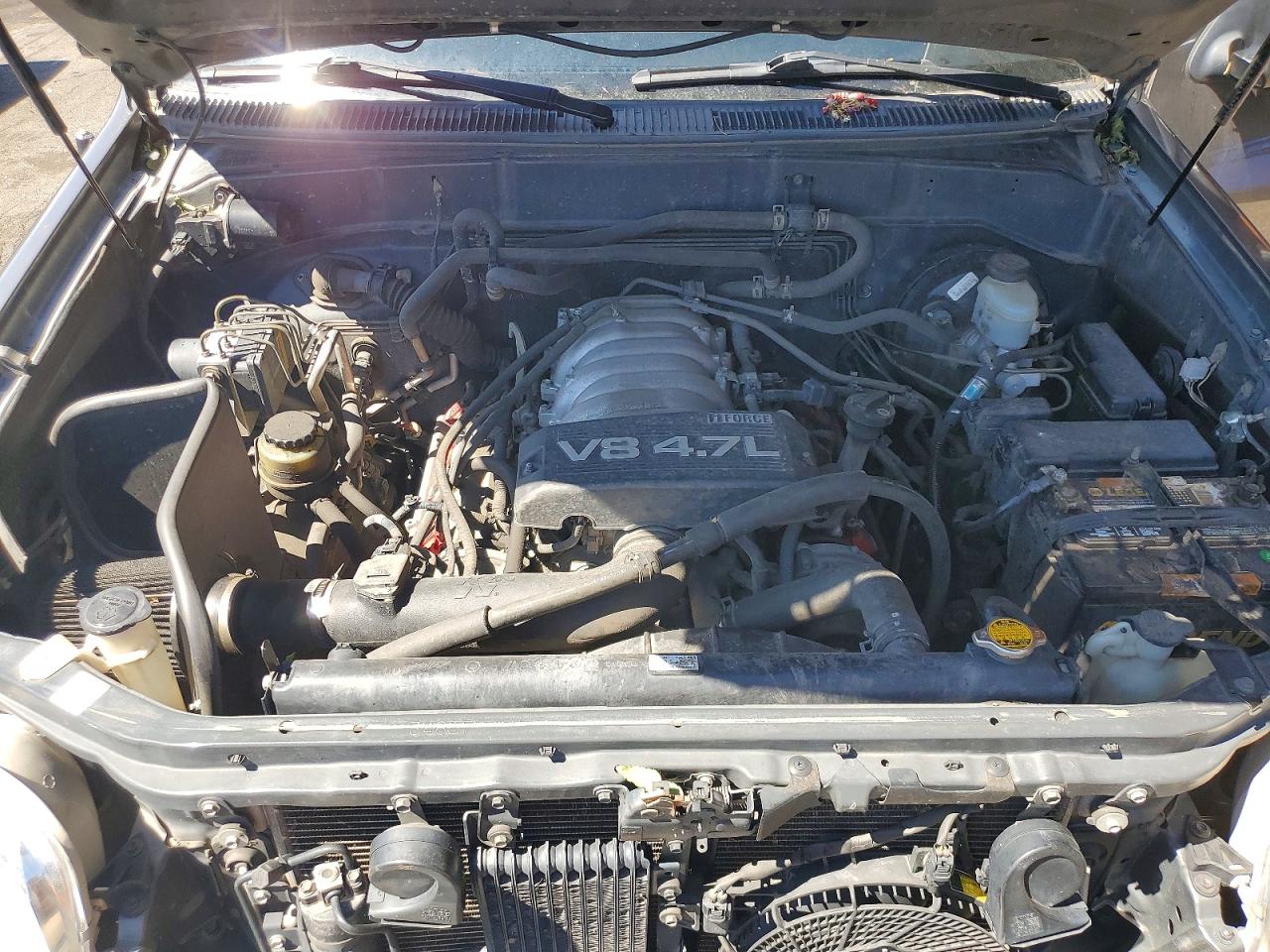2003 Toyota Sequoia Sr5 Gray vin: 5TDBT44A53S199526