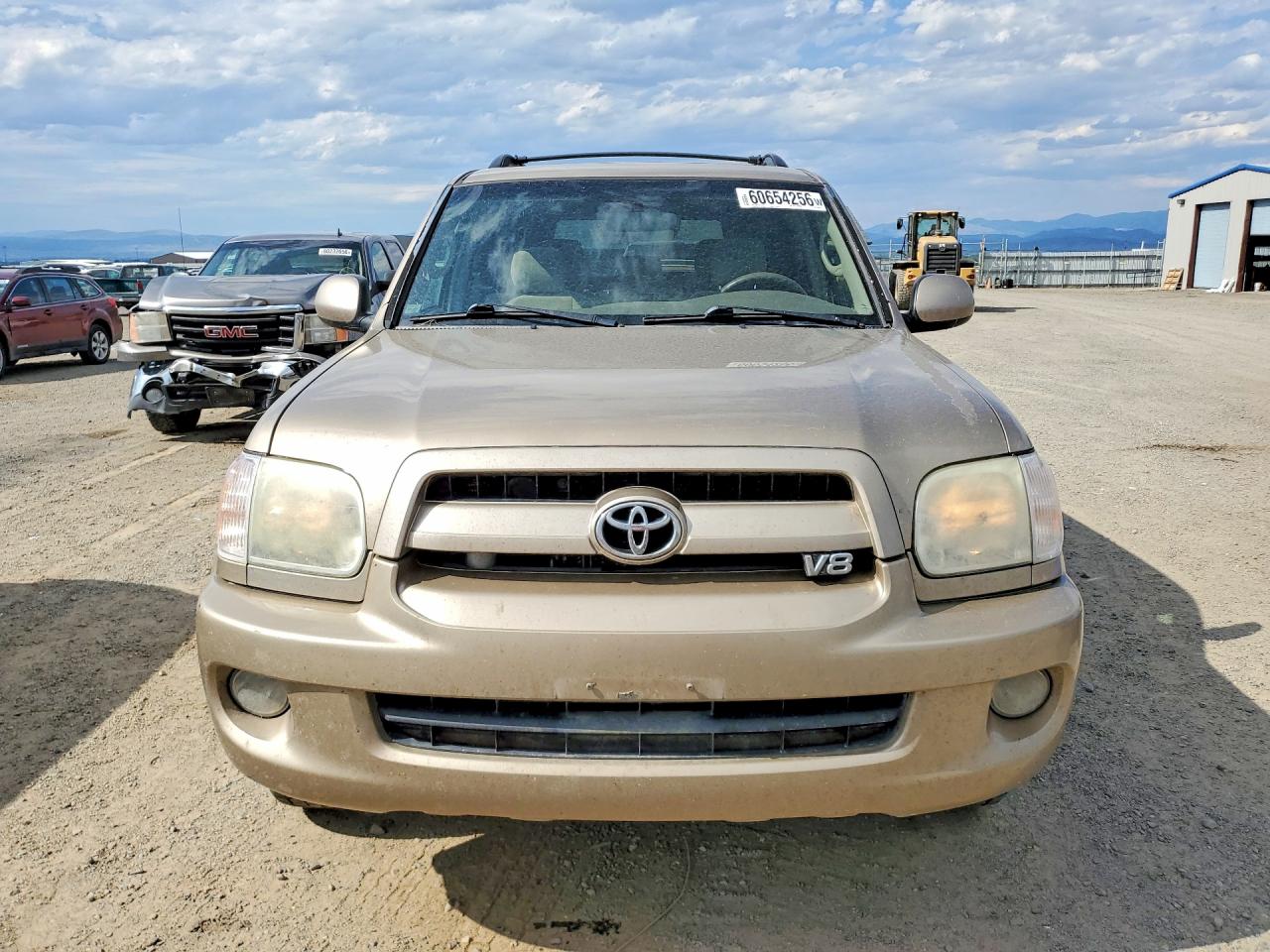 2007 Toyota Sequoia Sr5 Gold vin: 5TDBT44A57S285036