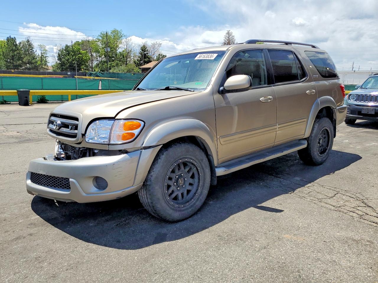 2001 Toyota Sequoia Sr5 Gold vin: 5TDBT44A61S051933