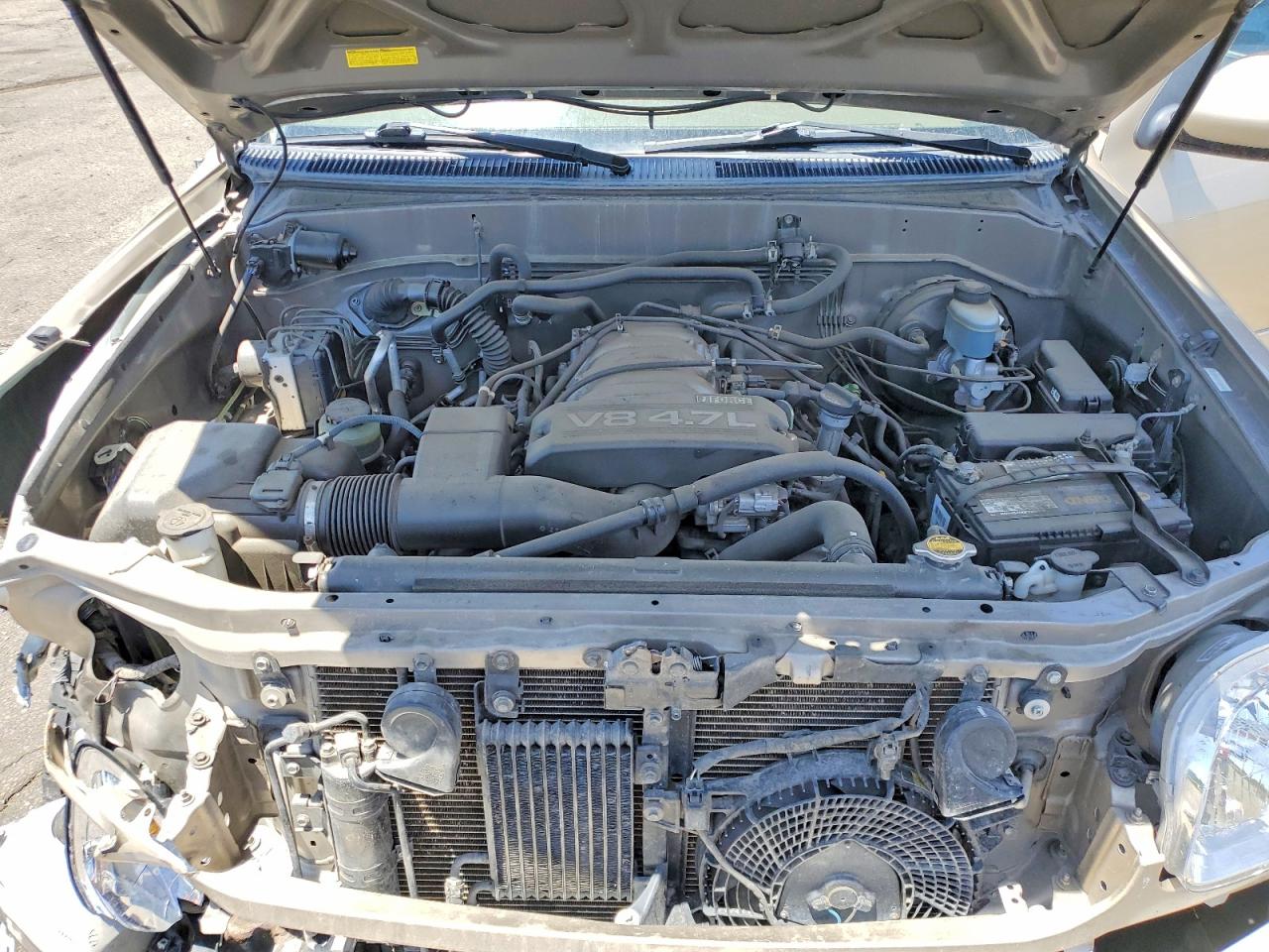 2001 Toyota Sequoia Sr5 Gold vin: 5TDBT44A61S051933