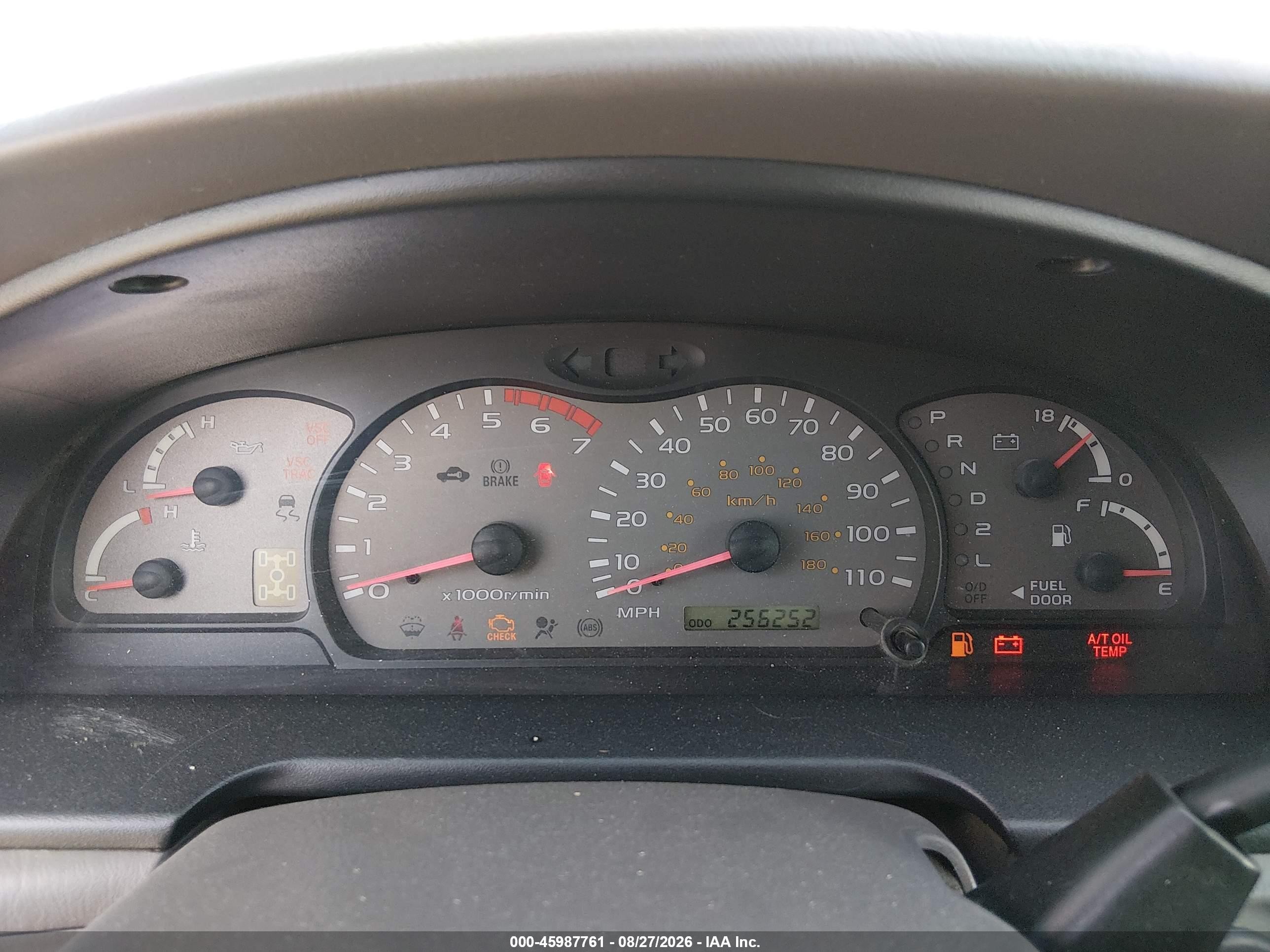 2002 Toyota Sequoia Sr5 V8 Silver vin: 5TDBT44A62S080477