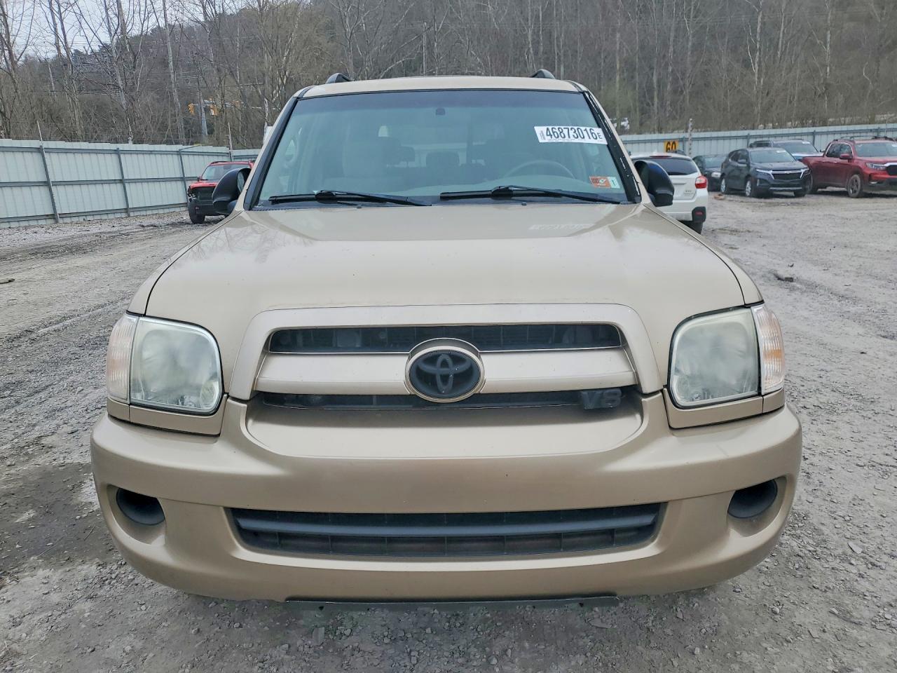 2007 Toyota Sequoia Sr5 Gold vin: 5TDBT44A67S285479