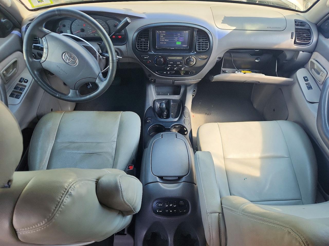 2003 Toyota Sequoia Sr5 Gray vin: 5TDBT44A73S180945